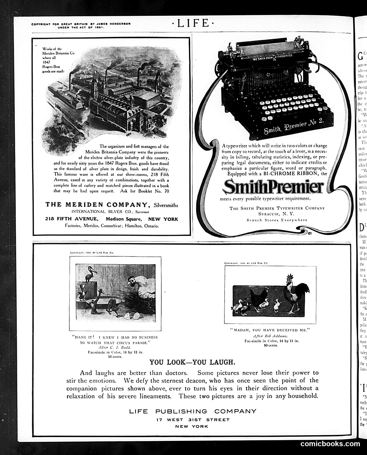 Life — October 26, 1905 — page 2 of 26