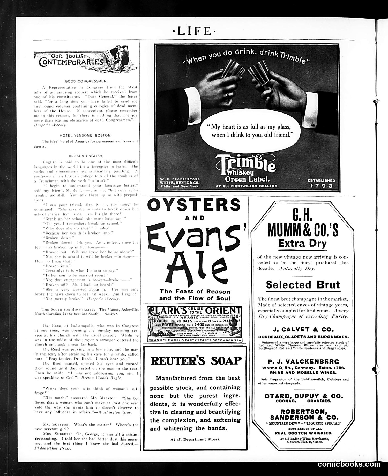 Life — November 9, 1905 — page 20 of 26