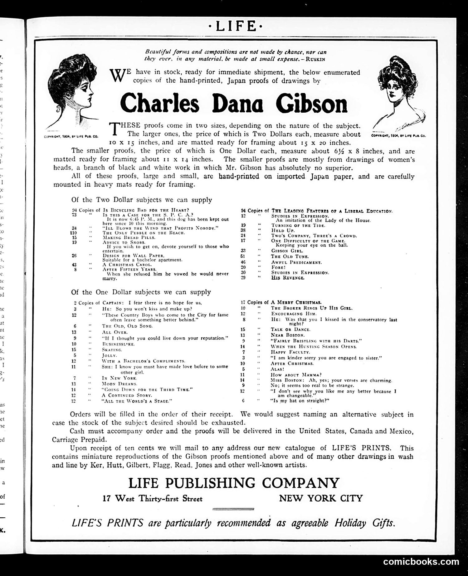 Life — November 30, 1905 — page 23 of 24
