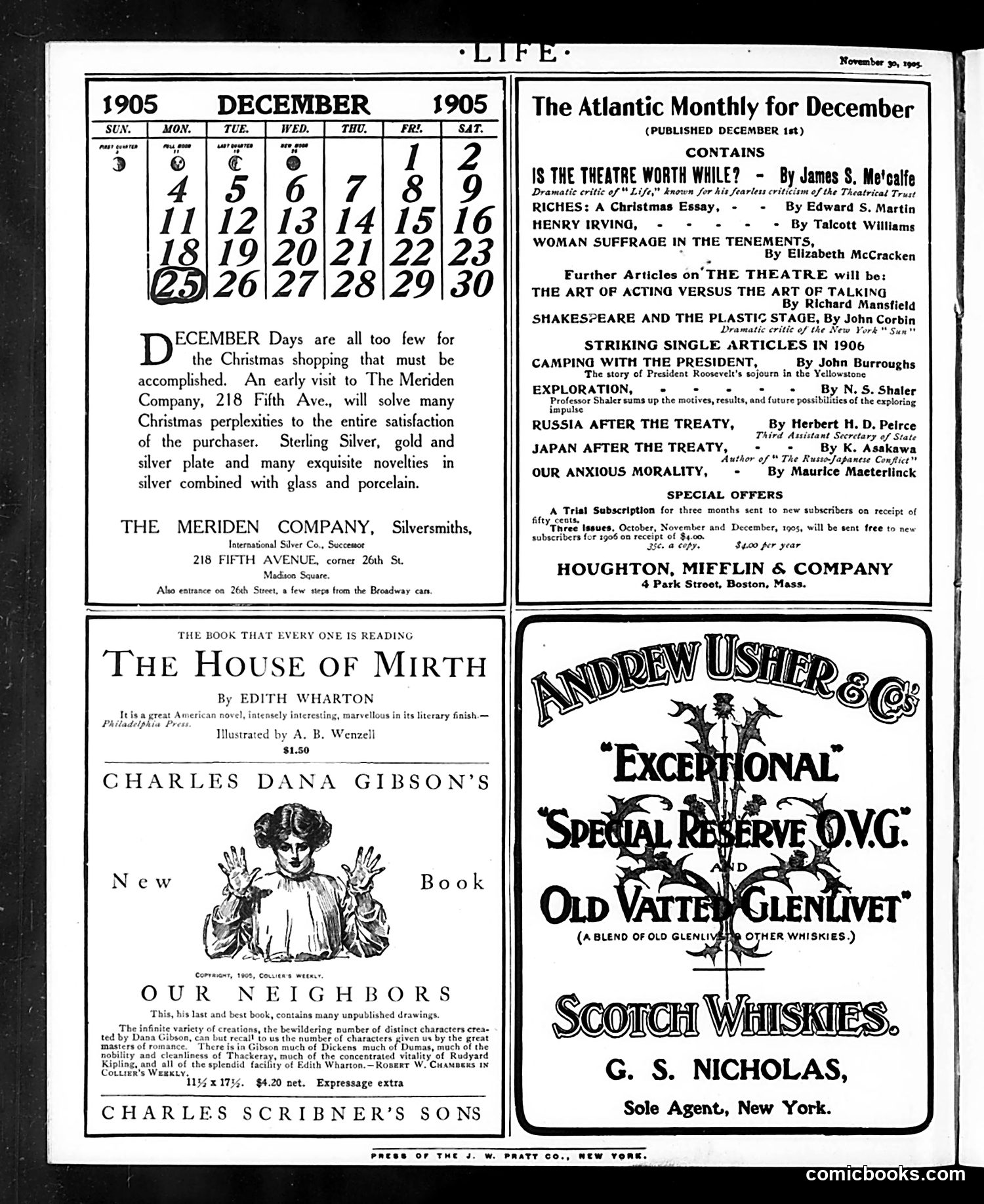 Life — November 30, 1905 — page 24 of 24