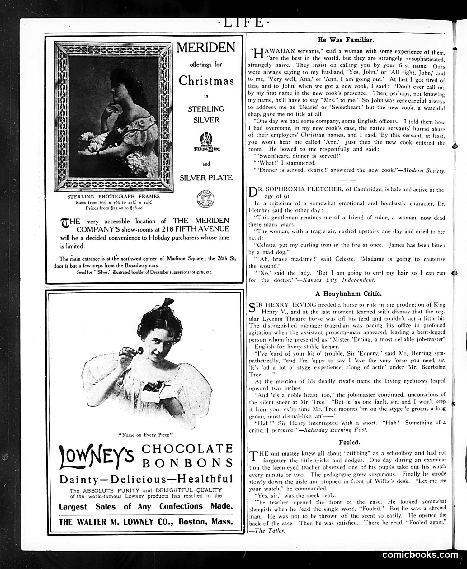 Life — December 7, 1905 — page 4 of 60