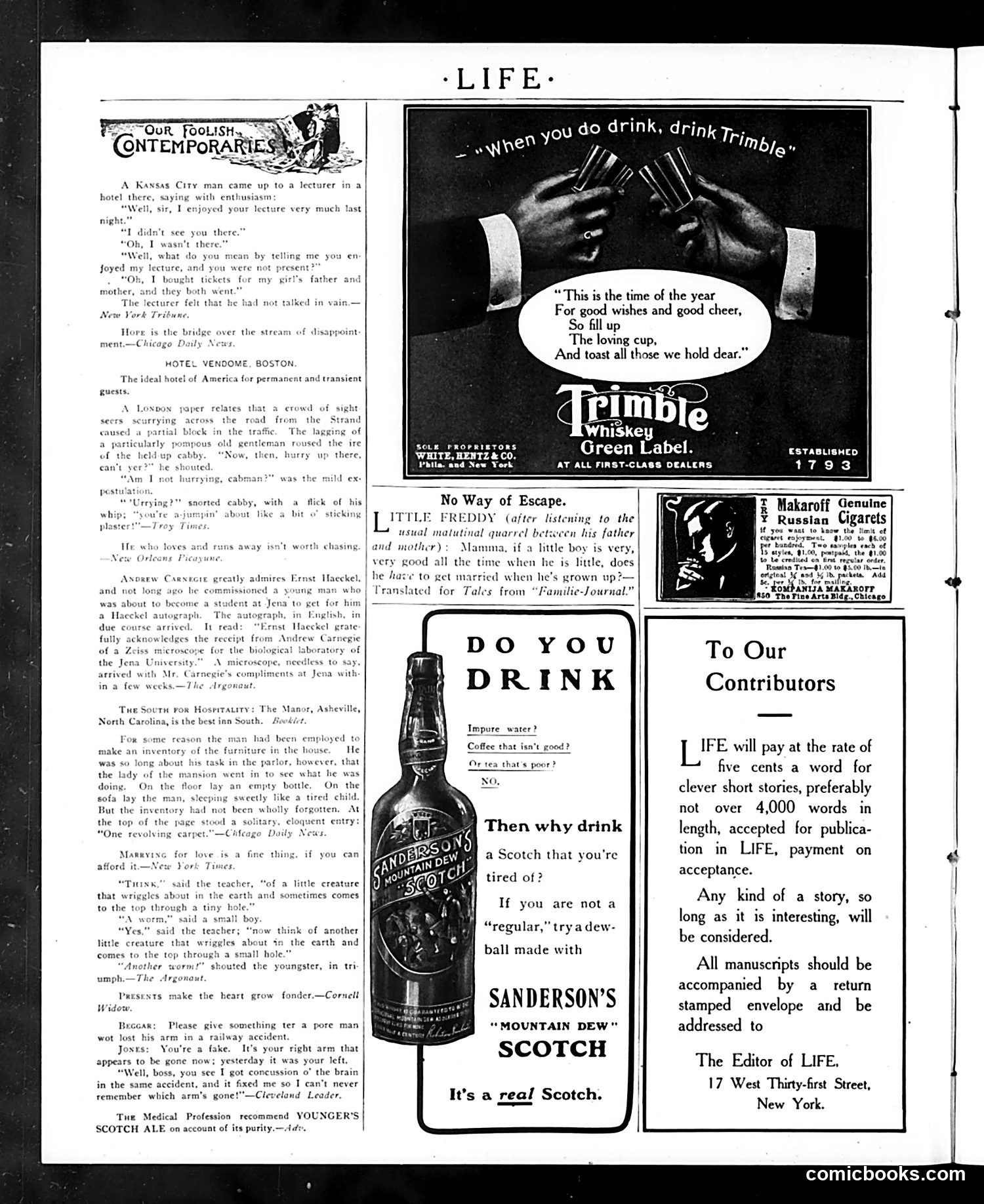 Life — December 28, 1905 — page 20 of 25