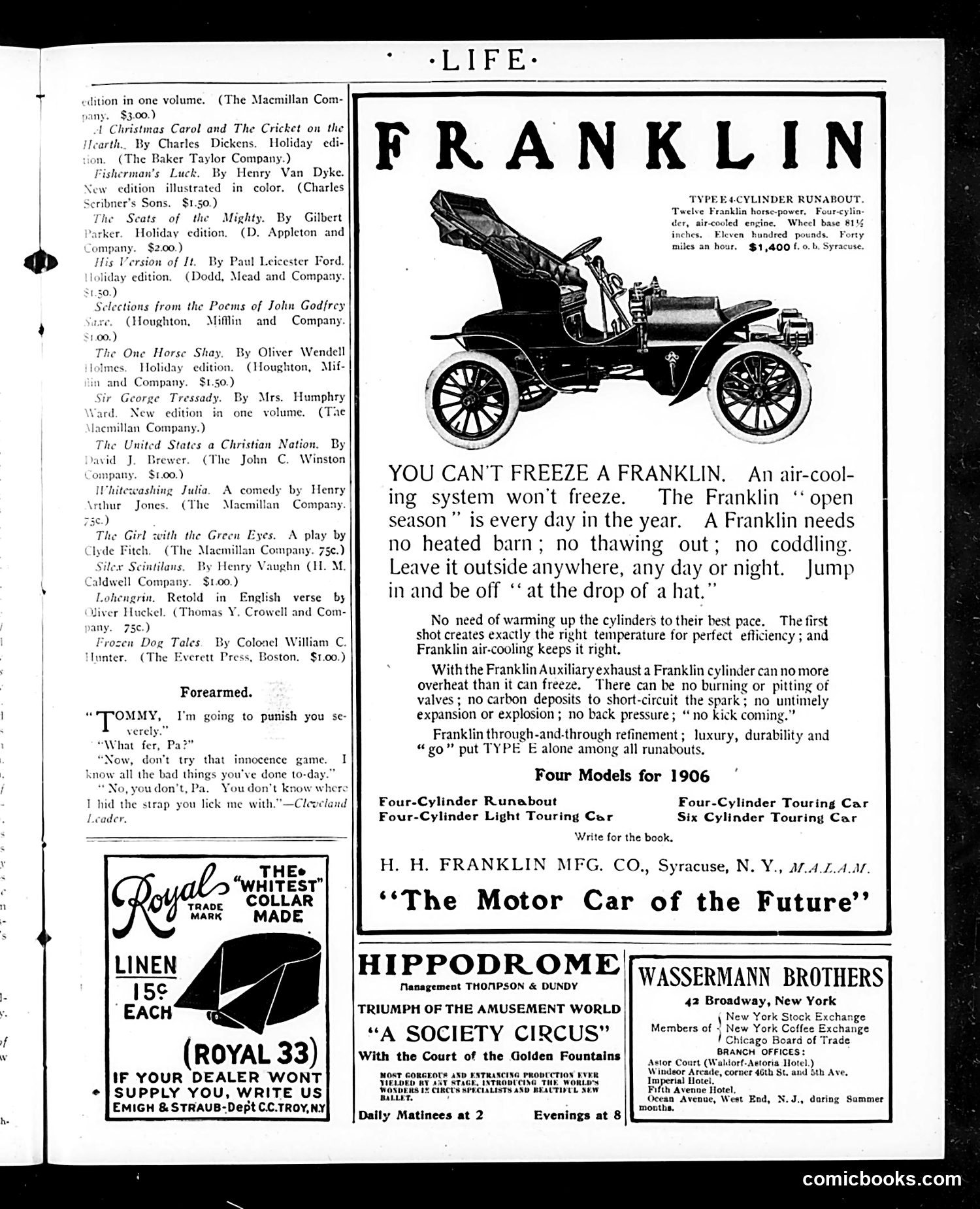 Life — January 4, 1906 — page 13 of 48