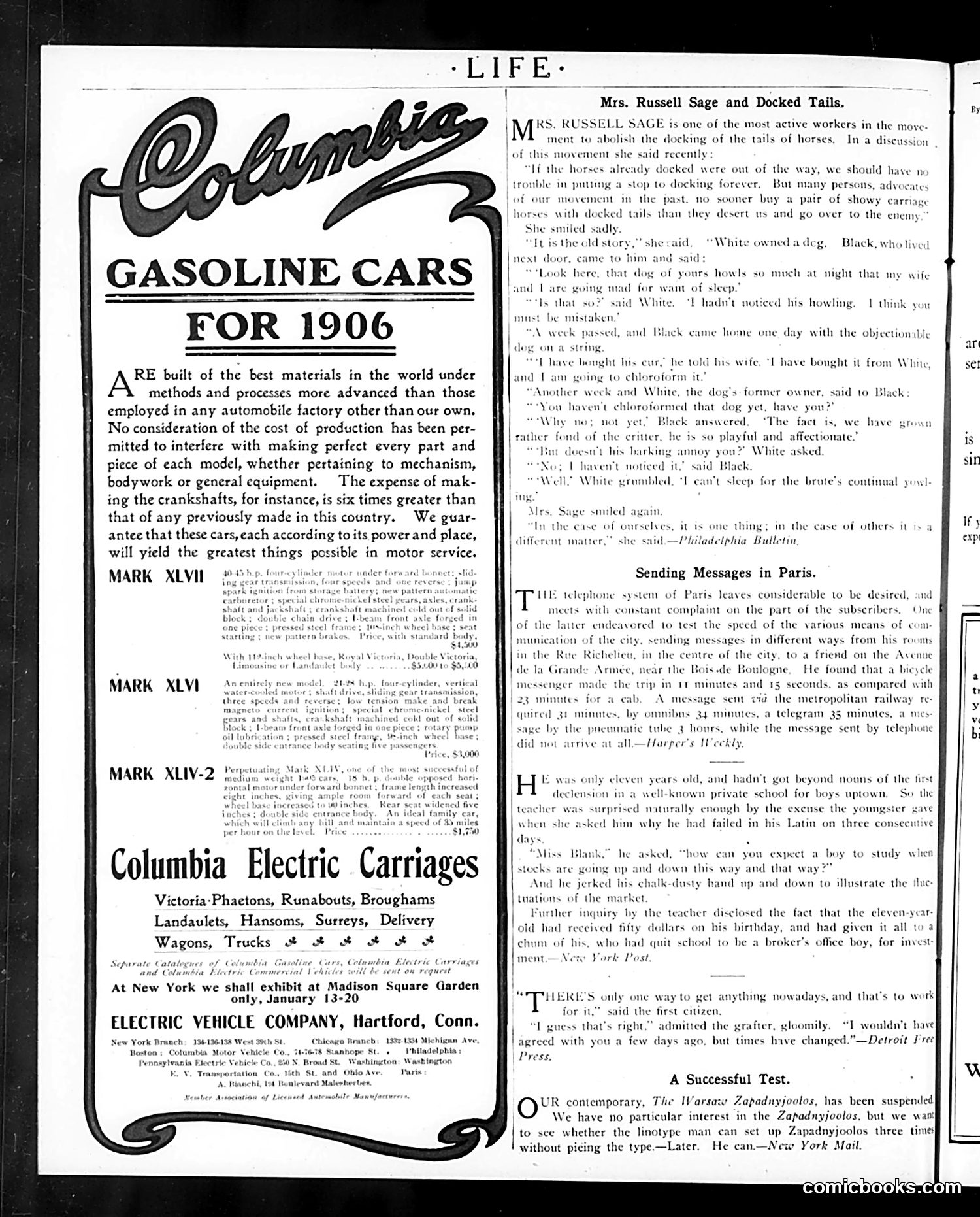 Life — January 11, 1906 — page 2 of 26
