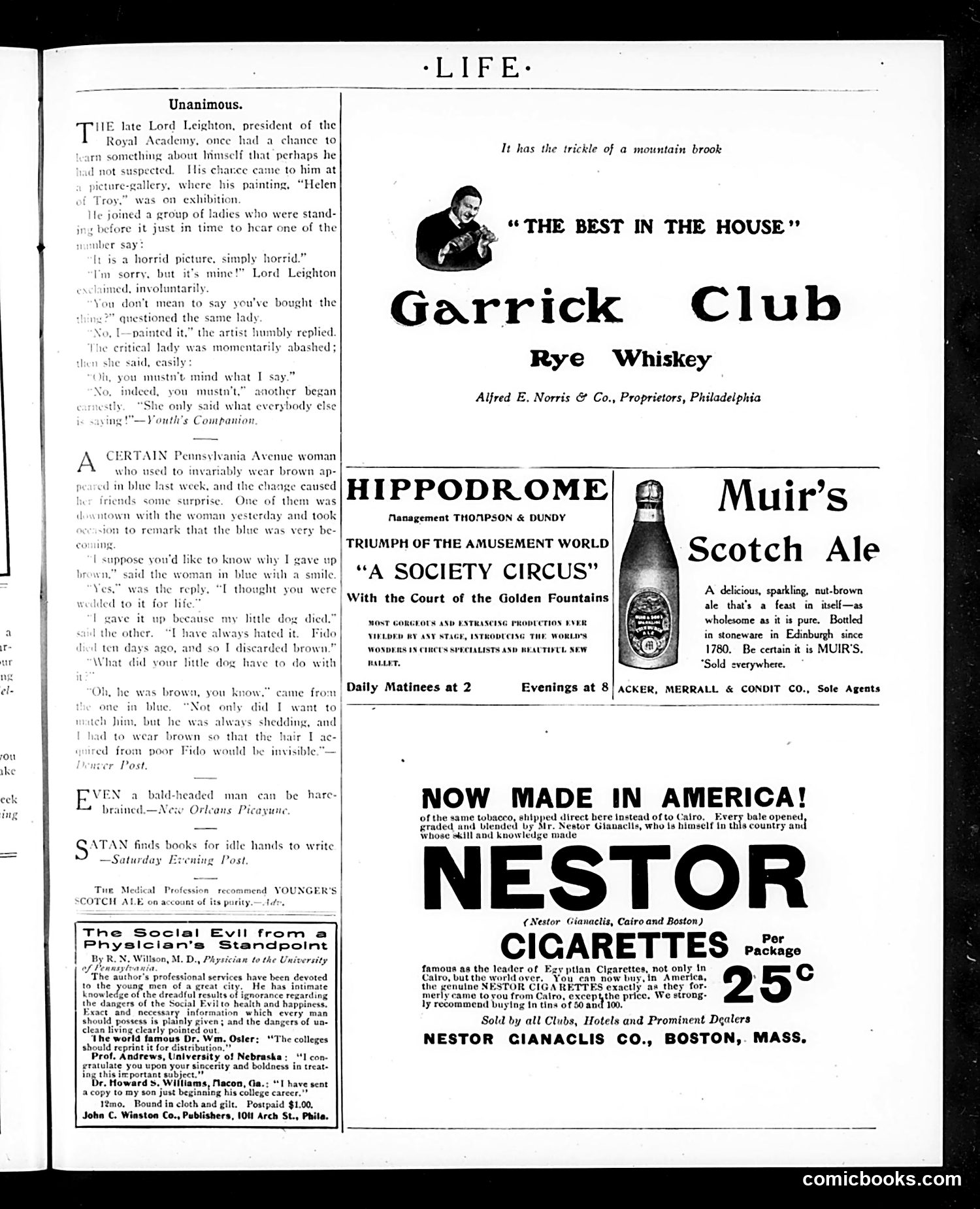 Life — January 11, 1906 — page 23 of 26