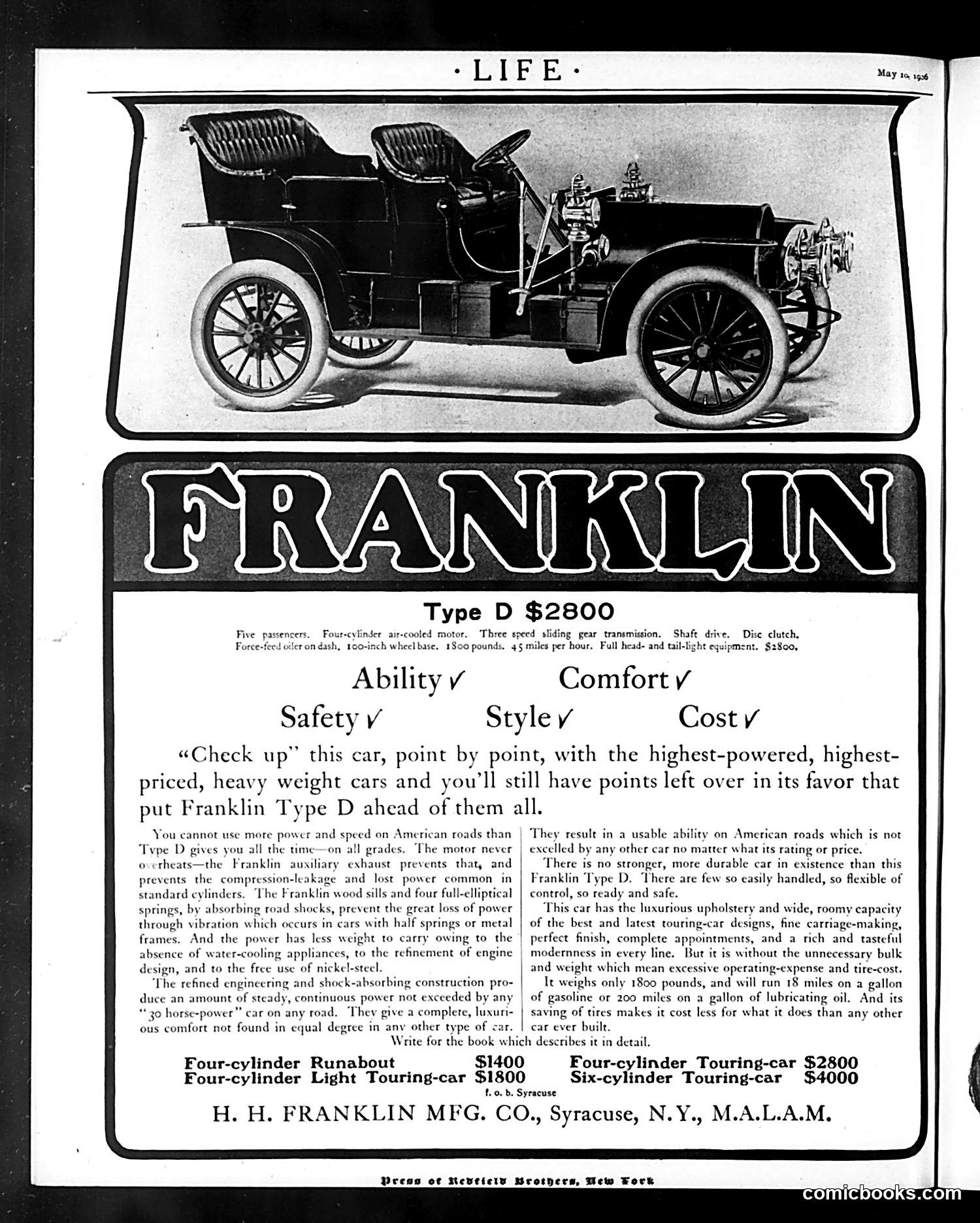 Life — May 10, 1906 — page 26 of 26