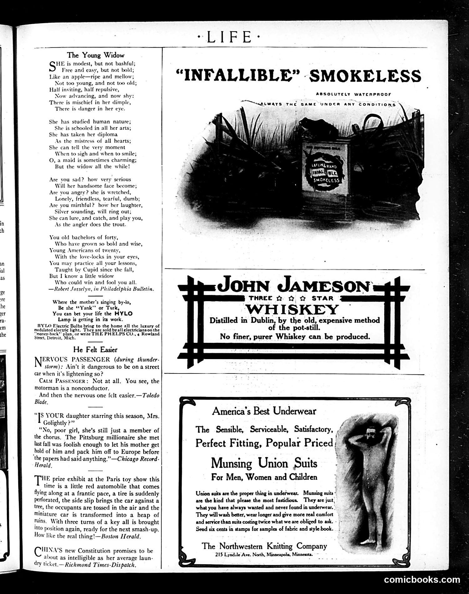 Life — October 18, 1906 — page 25 of 28