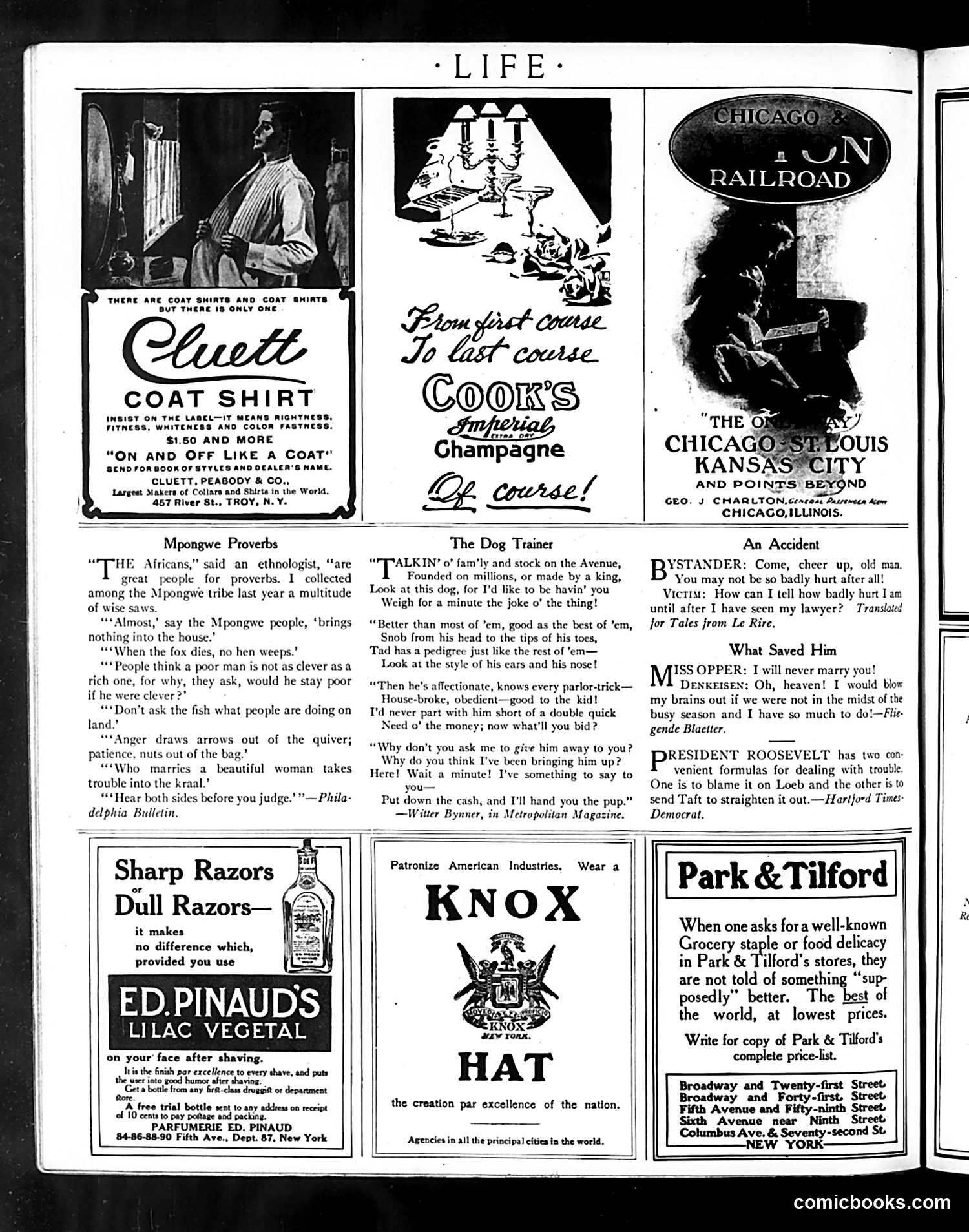 Life — October 25, 1906 — page 22 of 24