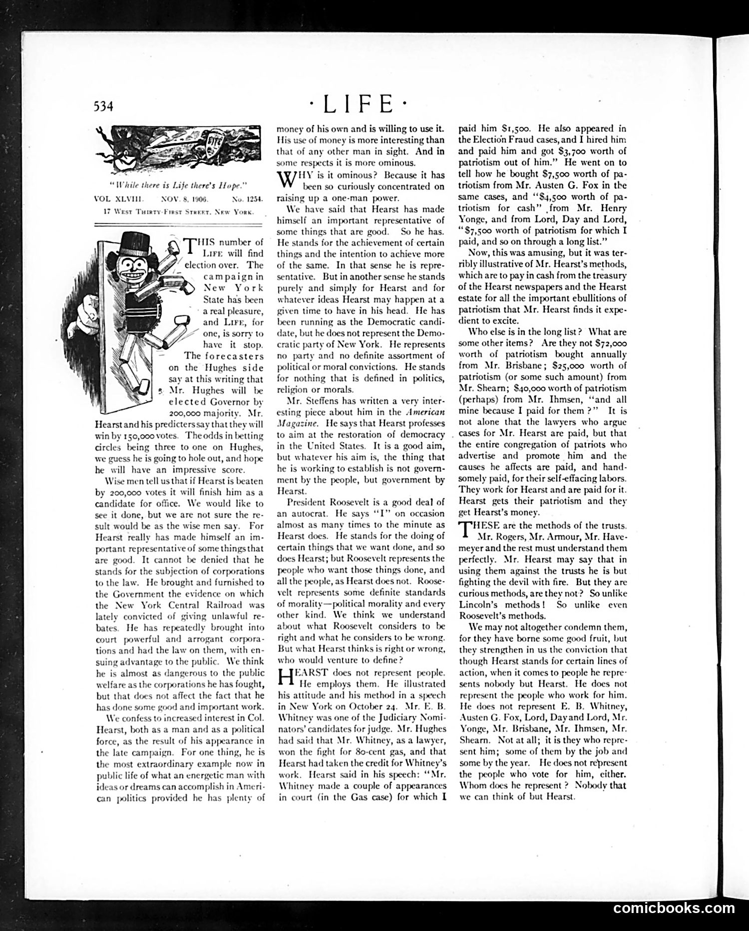 Life — November 8, 1906 — page 6 of 30