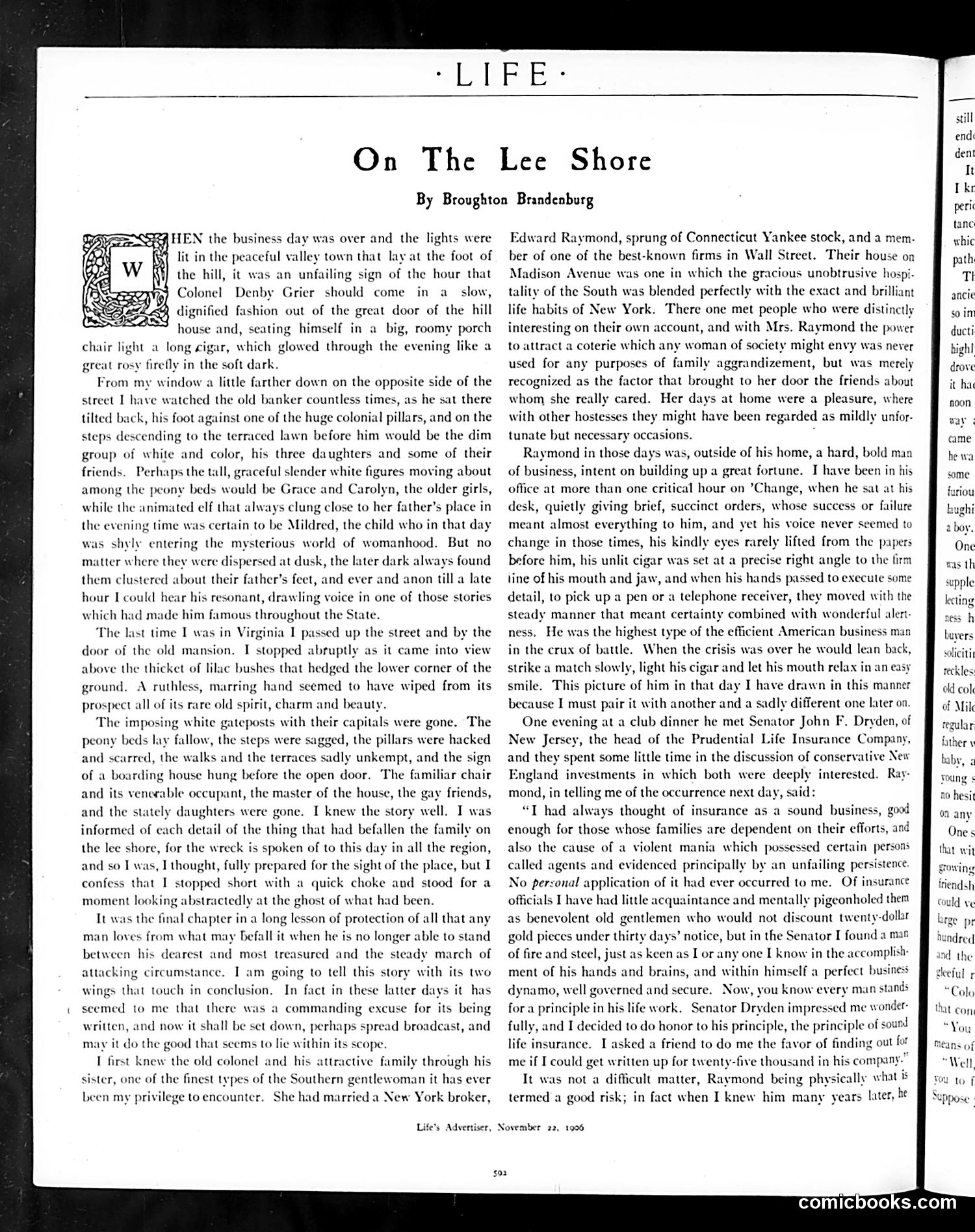 Life — November 22, 1906 — page 4 of 28