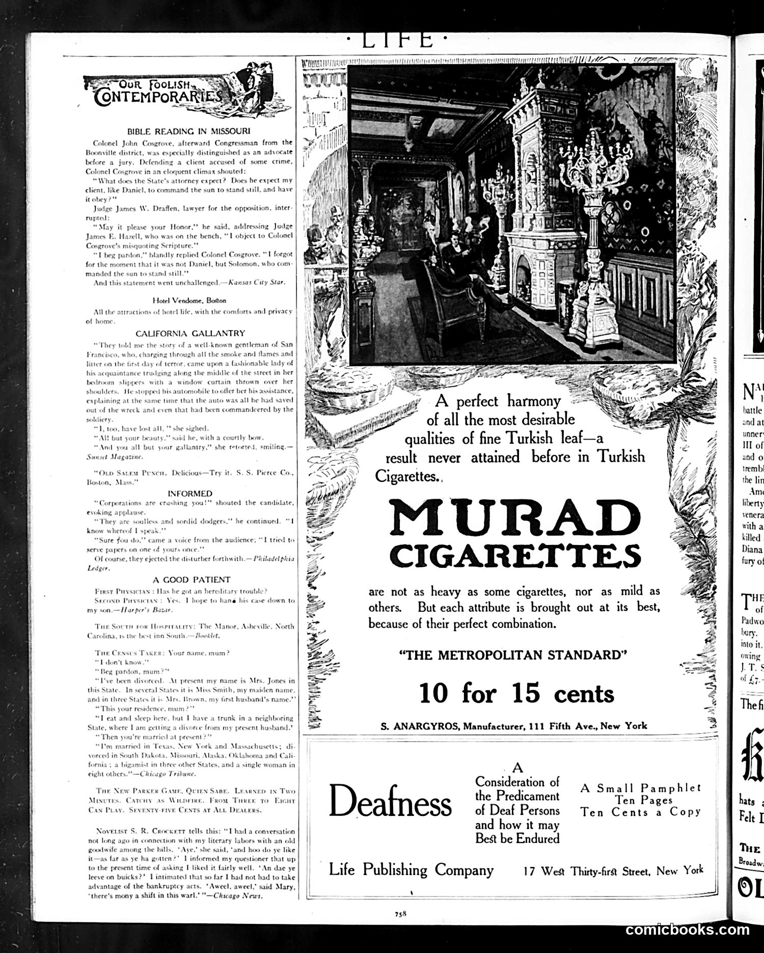 Life — December 13, 1906 — page 22 of 28