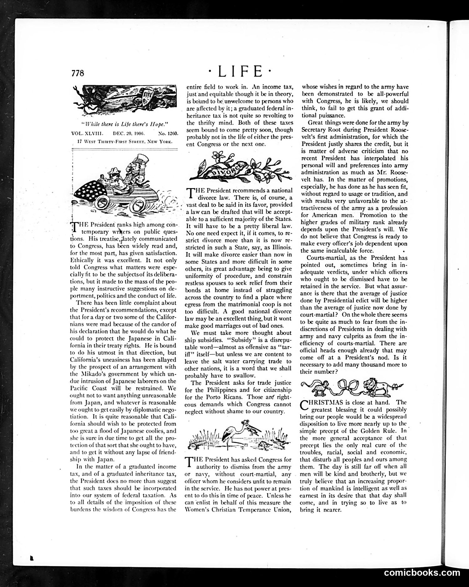Life — December 20, 1906 — page 14 of 46