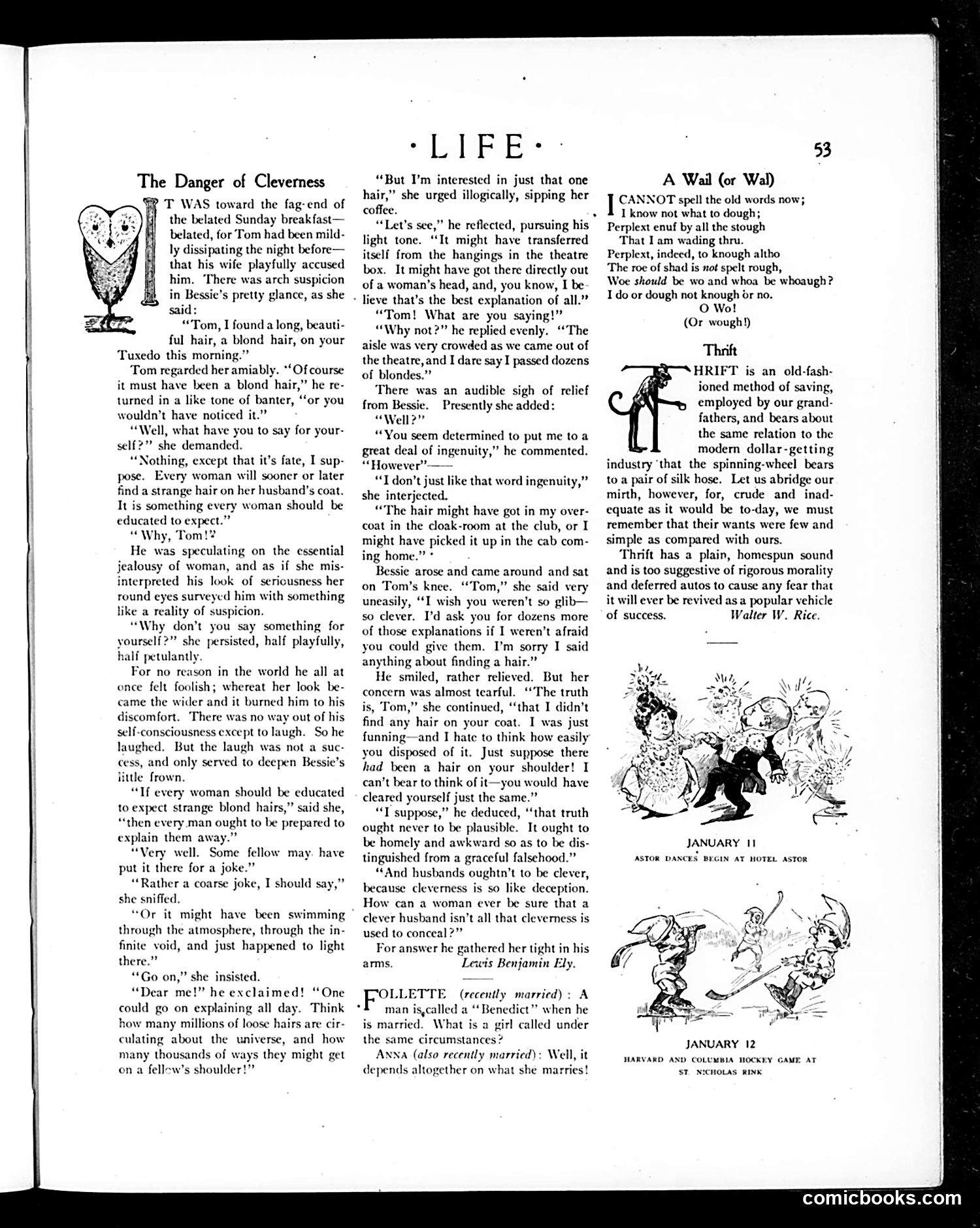Life — January 10, 1907 — page 9 of 24
