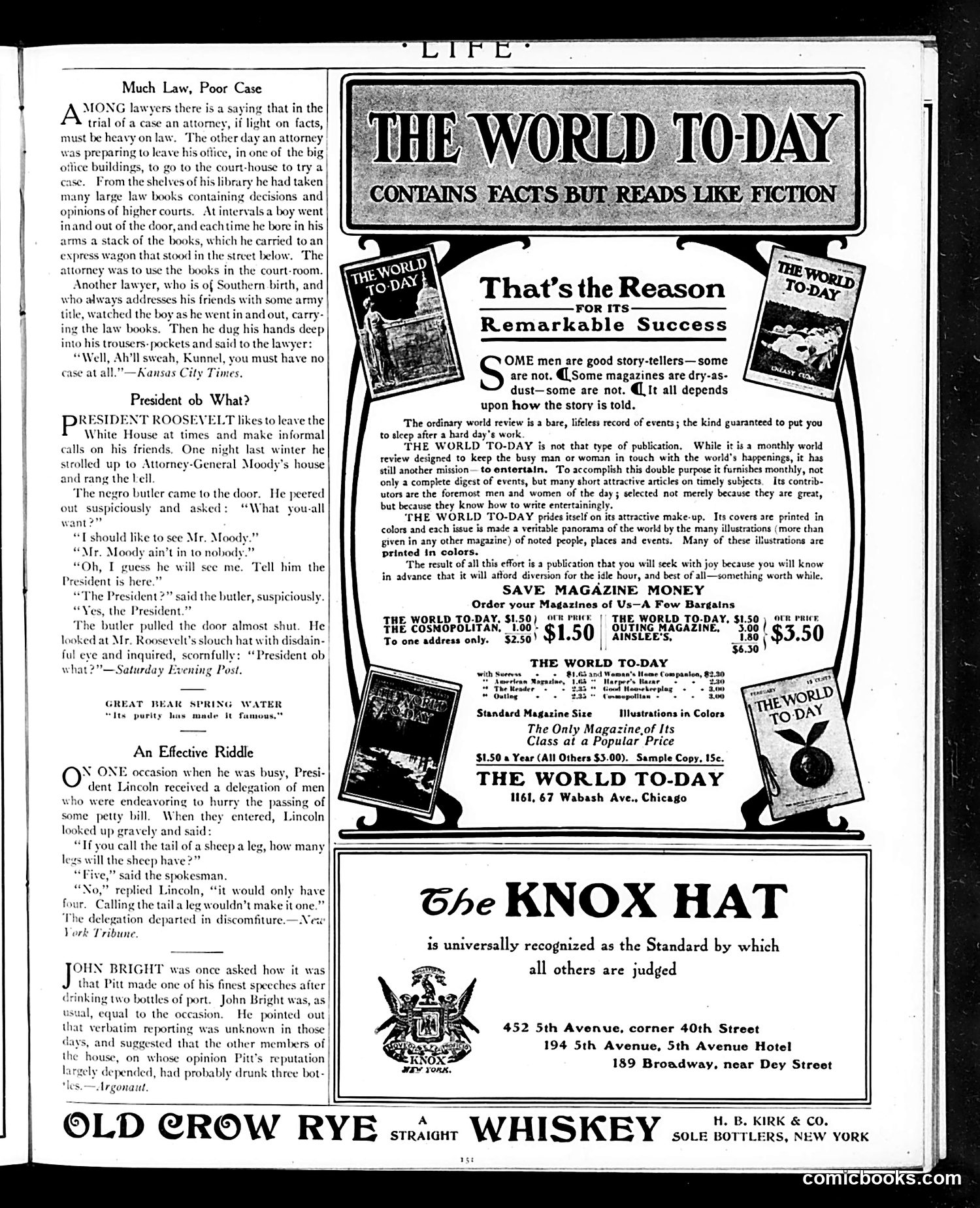 Life — January 24, 1907 — page 23 of 24