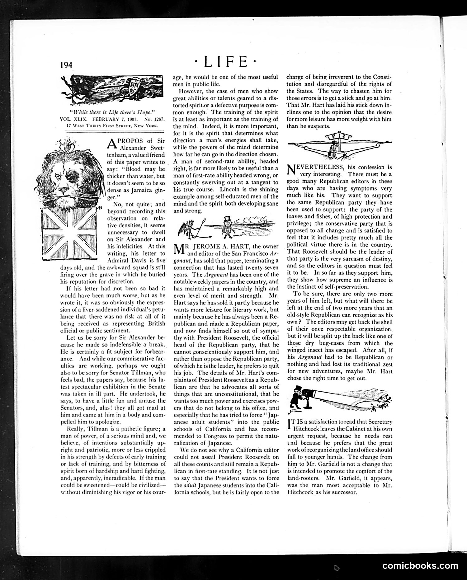 Life — February 7, 1907 — page 18 of 52
