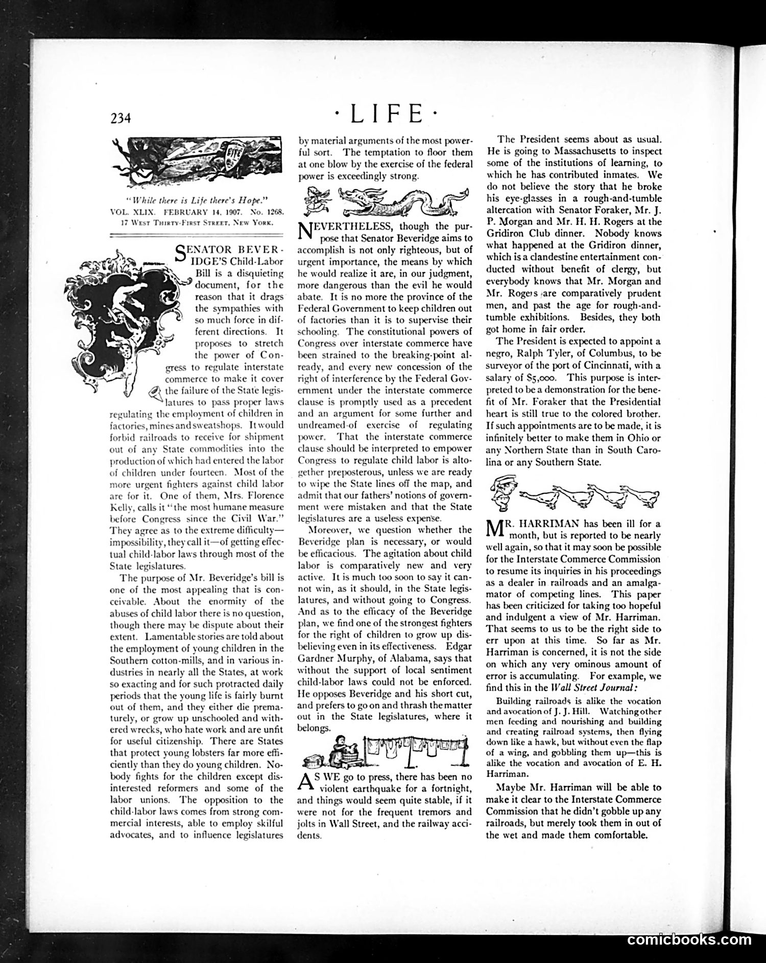 Life — February 14, 1907 — page 6 of 28