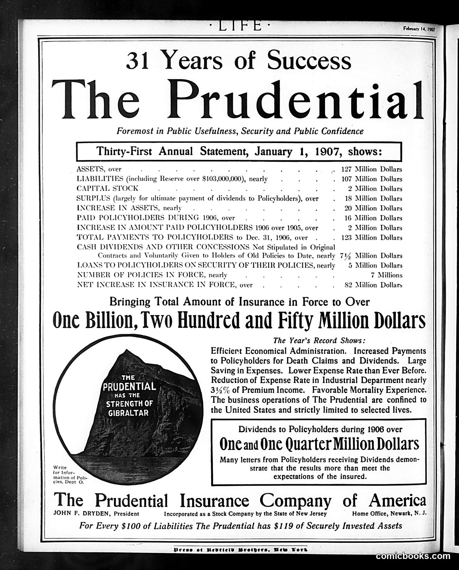 Life — February 14, 1907 — page 28 of 28