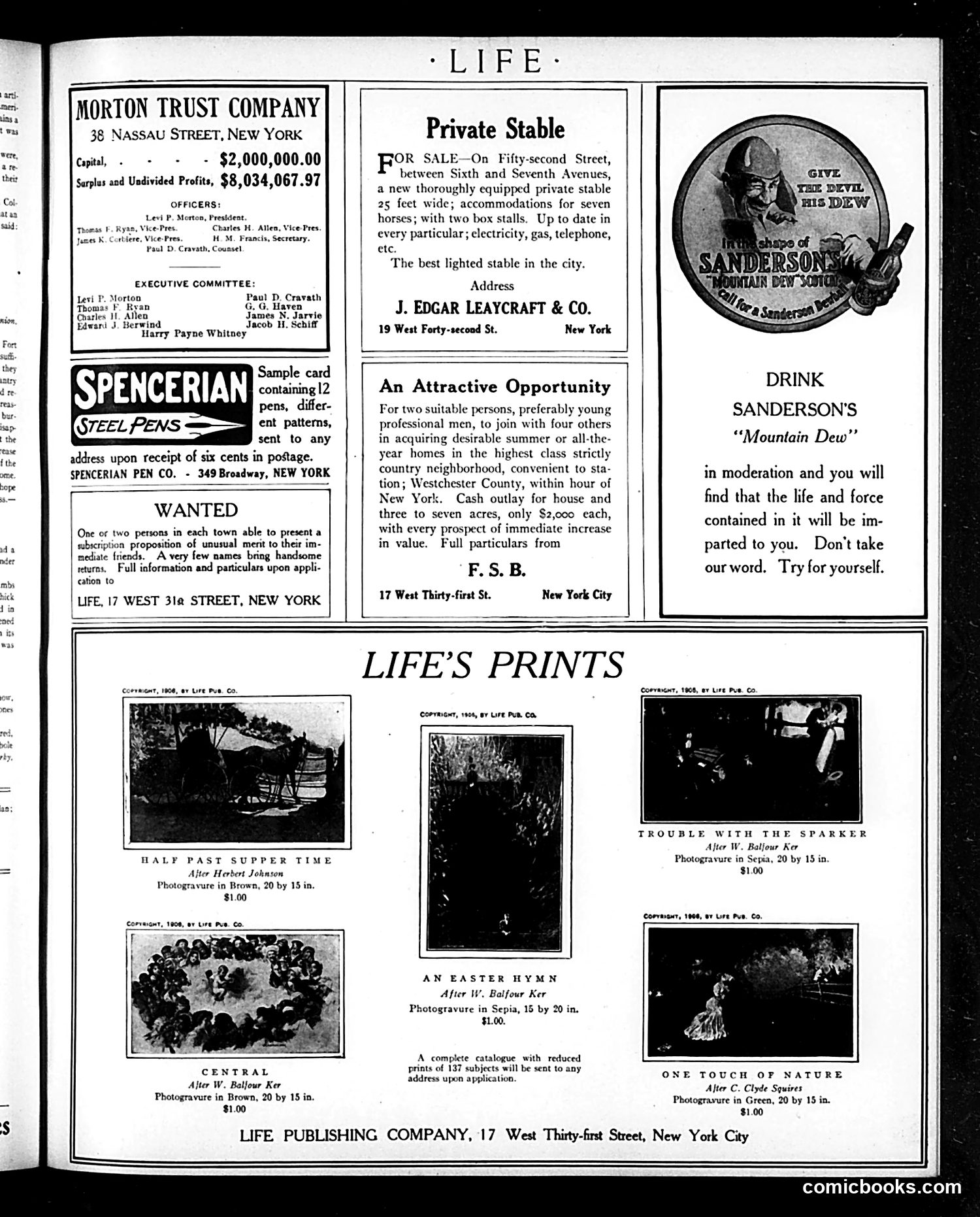 Life — March 28, 1907 — page 19 of 24