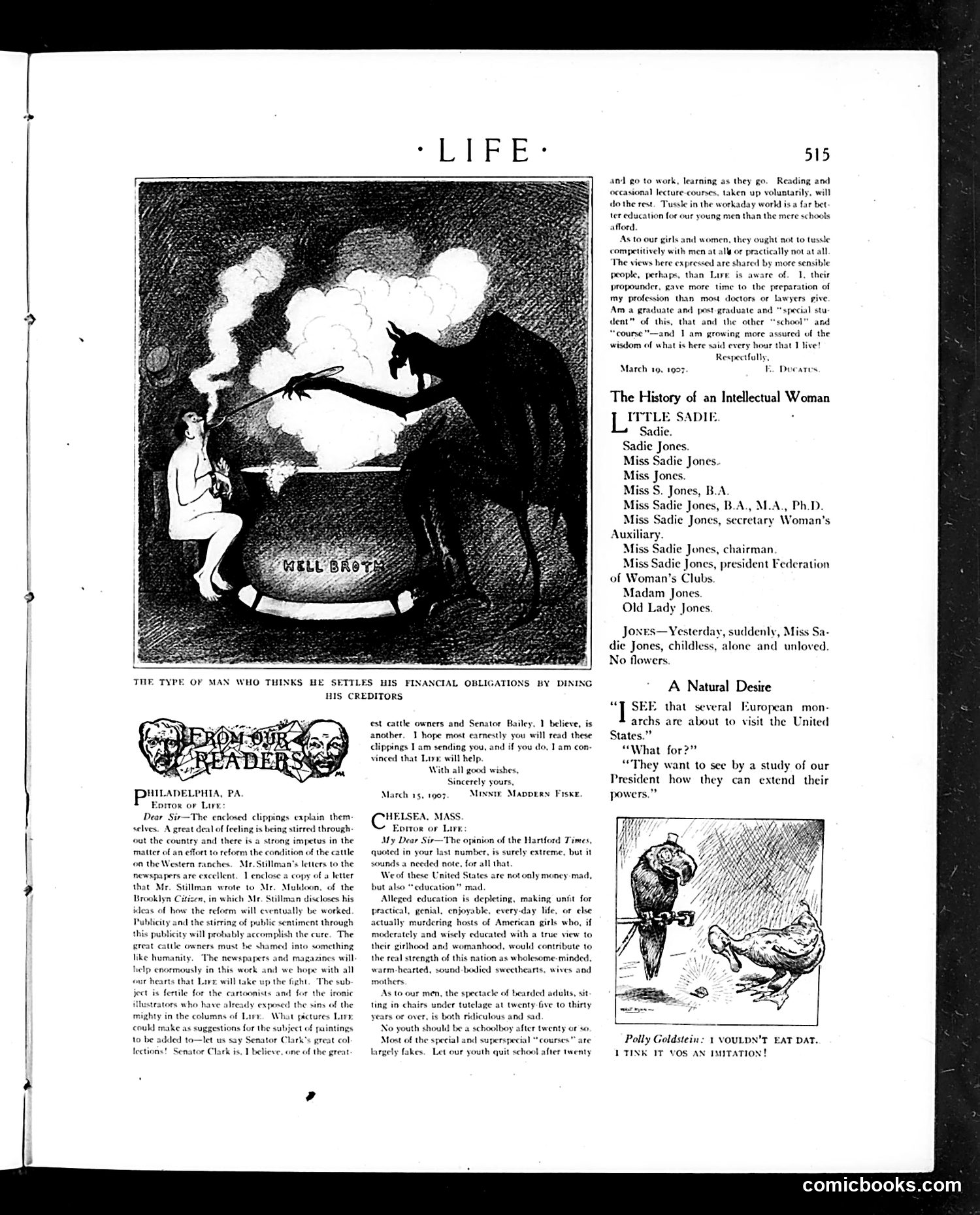 Life — April 11, 1907 — page 7 of 24