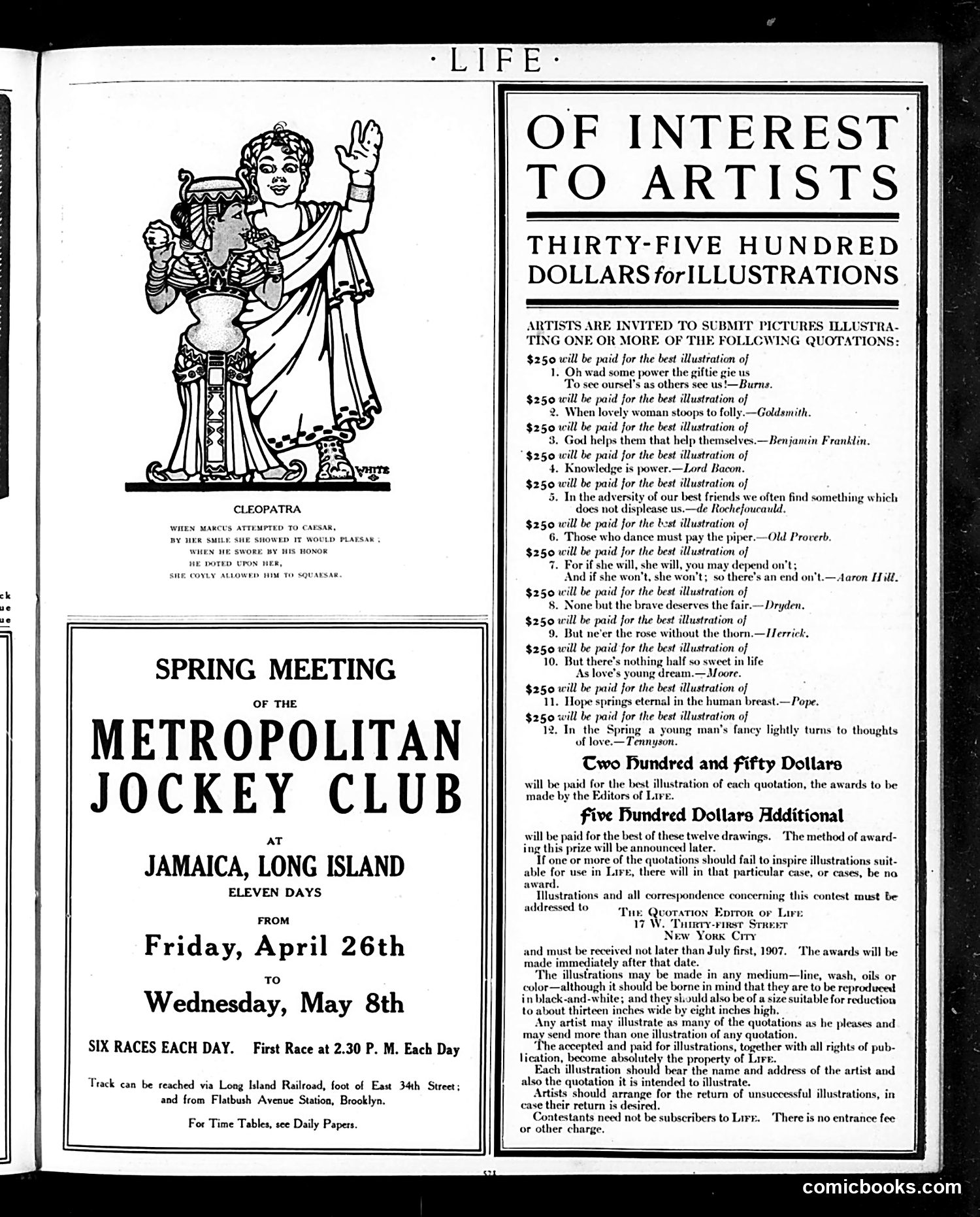 Life — April 25, 1907 — page 3 of 24