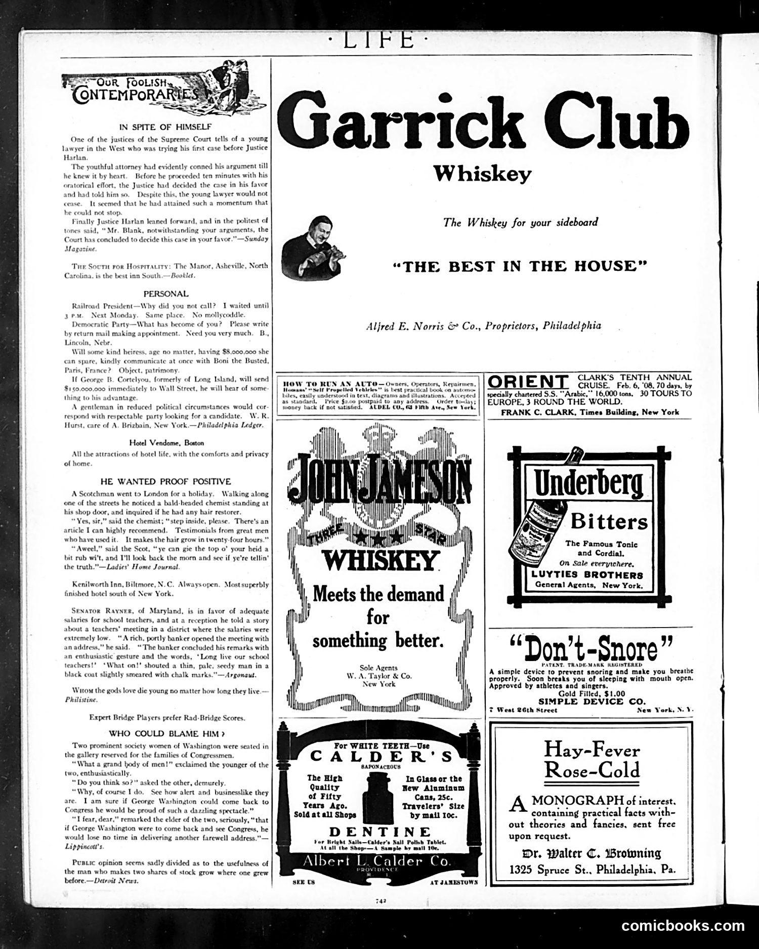 Life — May 30, 1907 — page 18 of 20