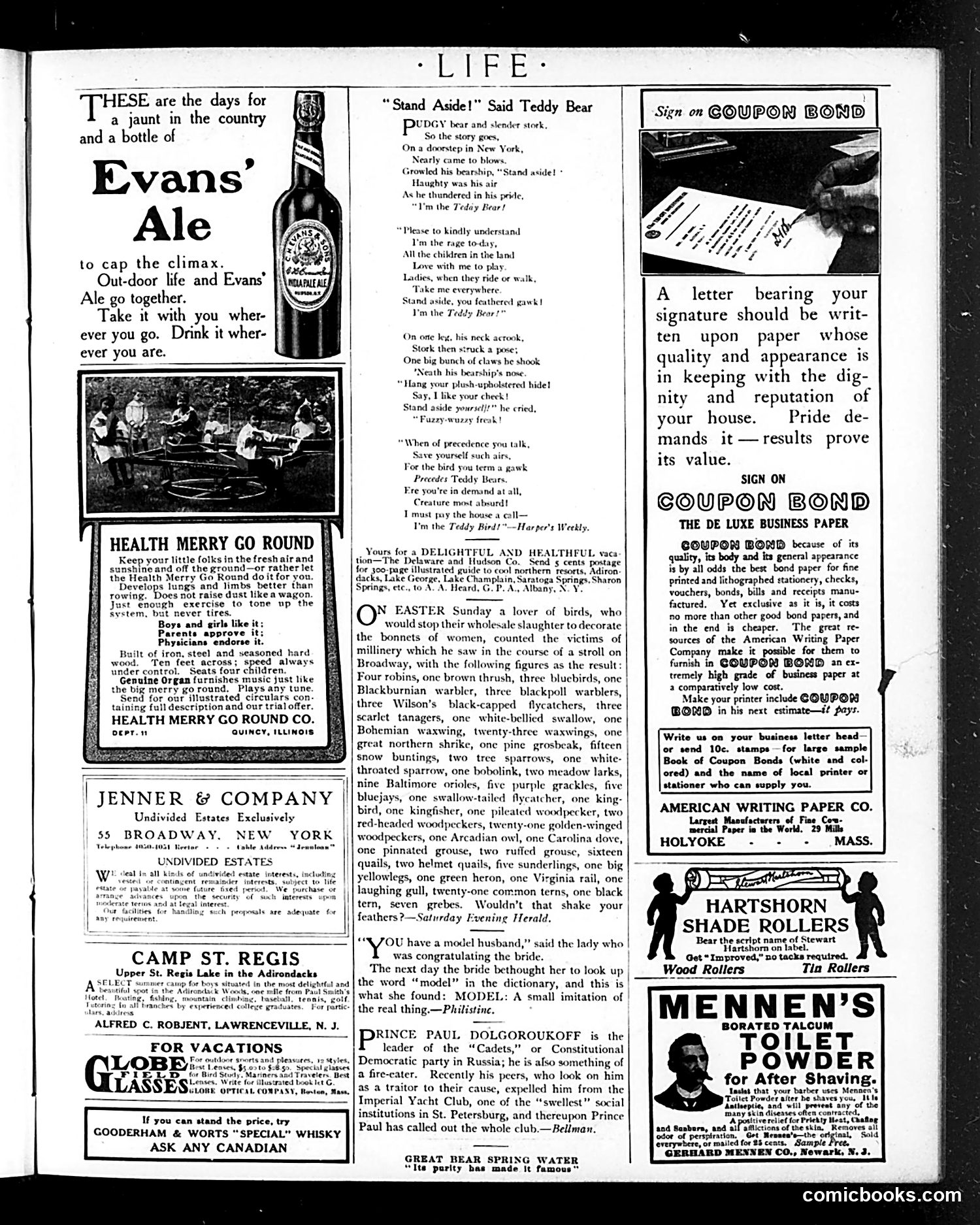 Life — May 30, 1907 — page 19 of 20
