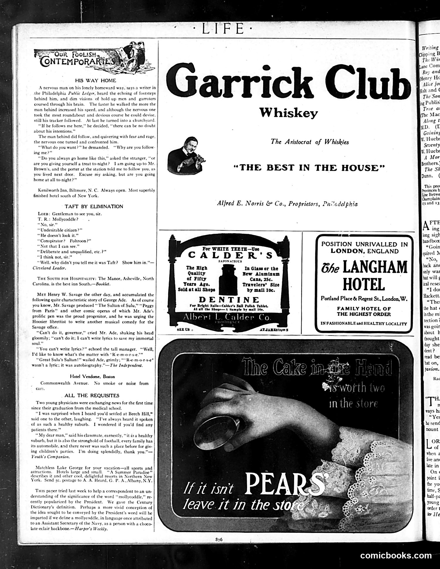 Life — June 27, 1907 — page 20 of 25