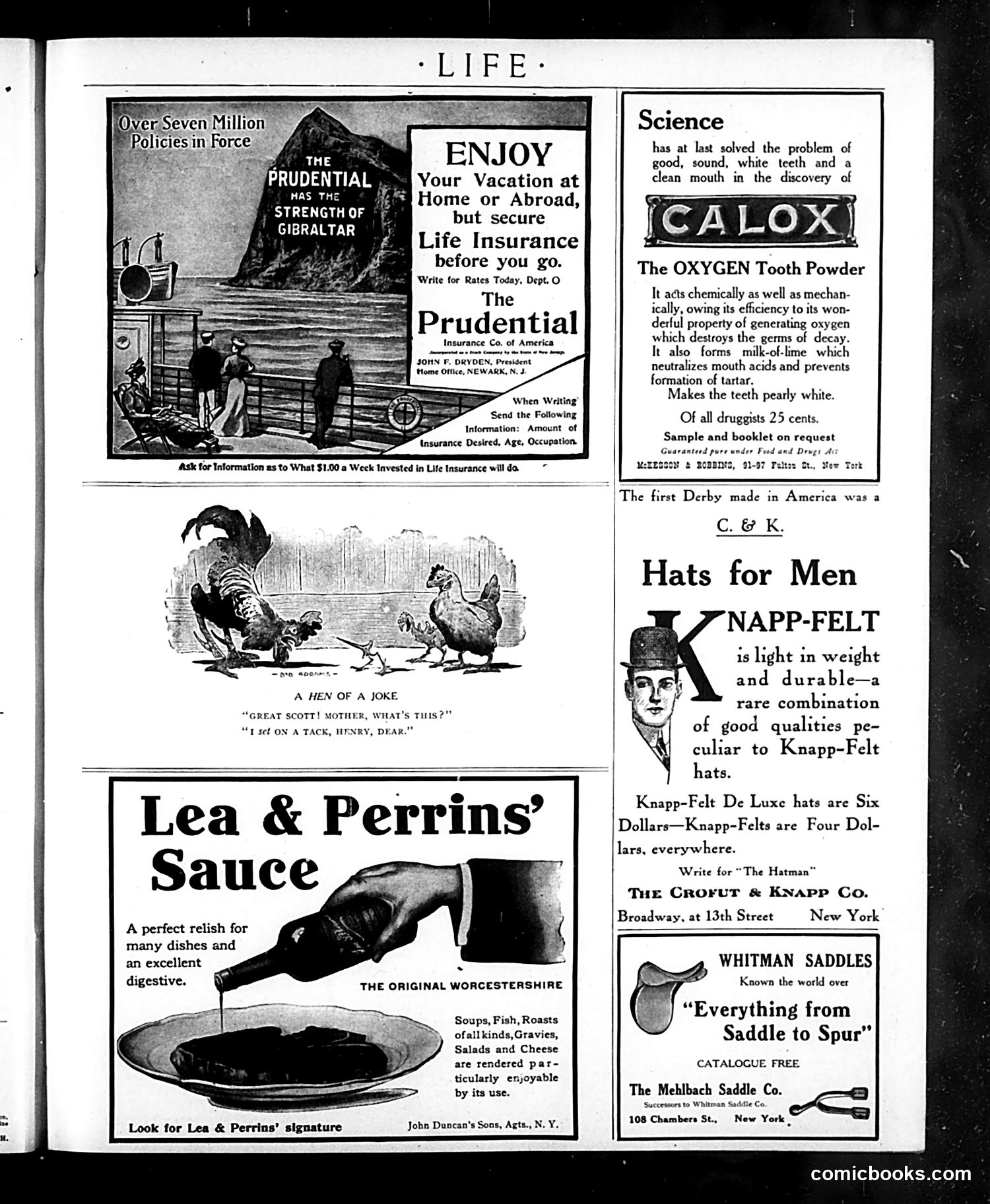 Life — July 18, 1907 — page 25 of 28