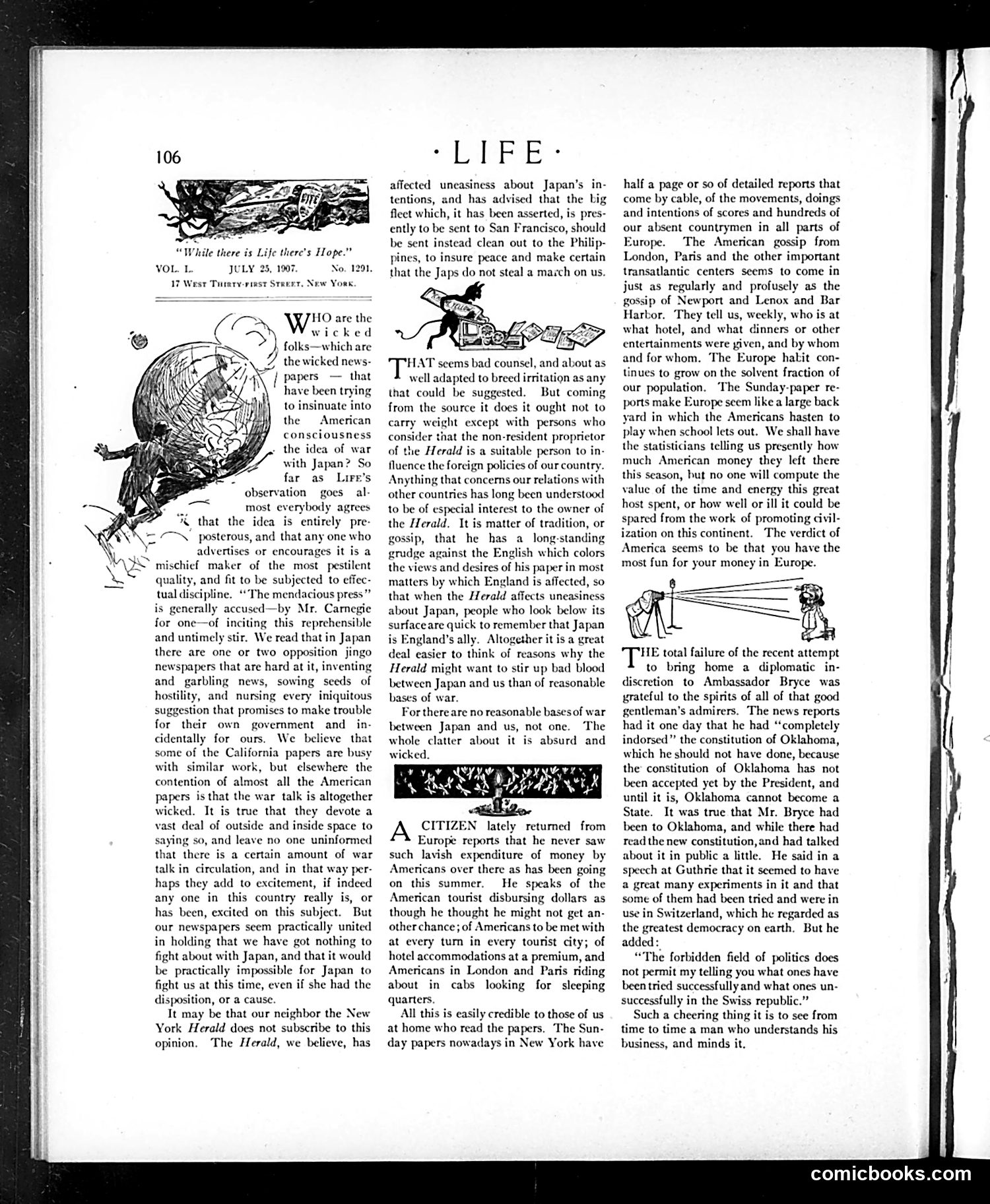 Life — July 25, 1907 — page 6 of 22