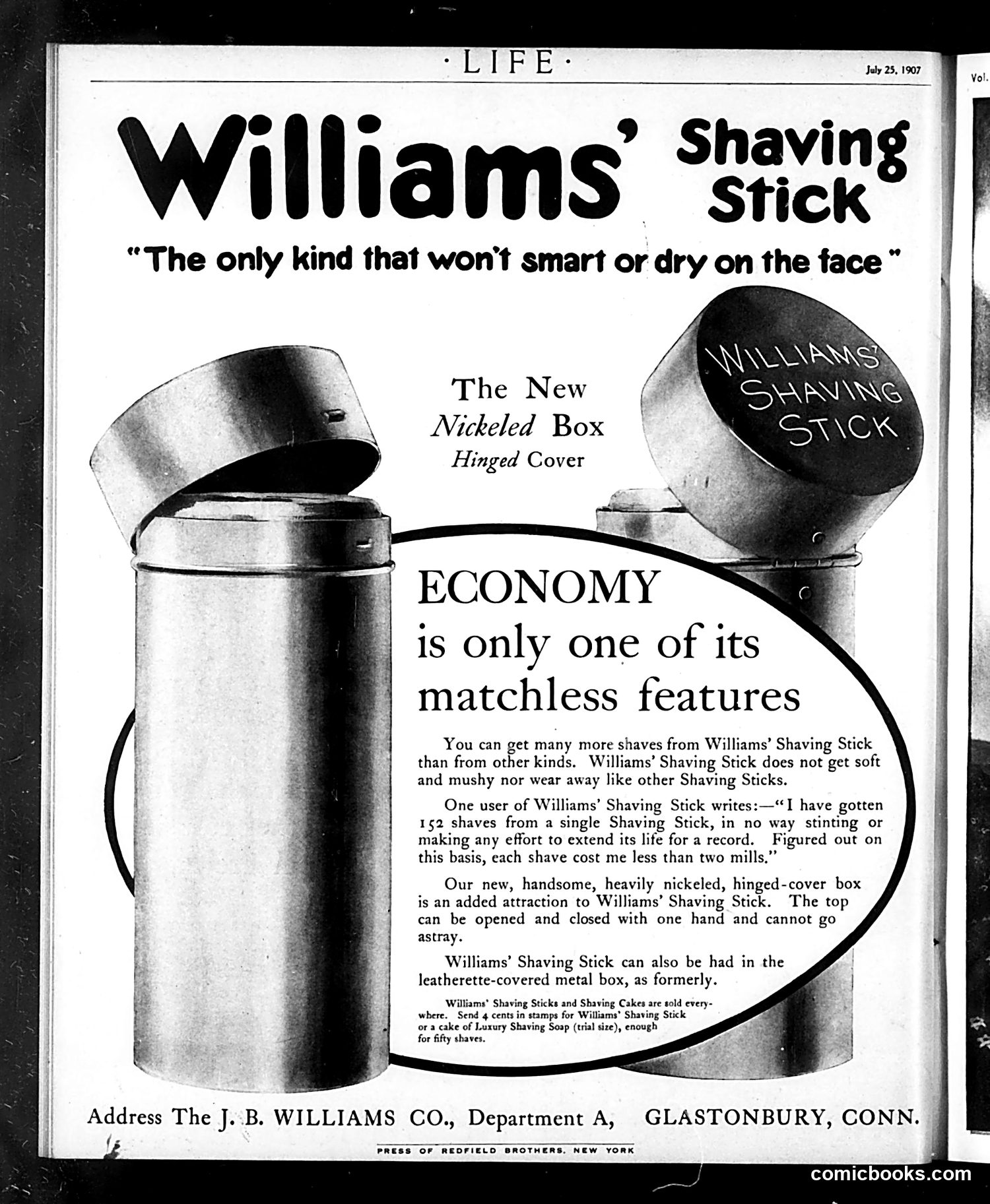 Life — July 25, 1907 — page 22 of 22