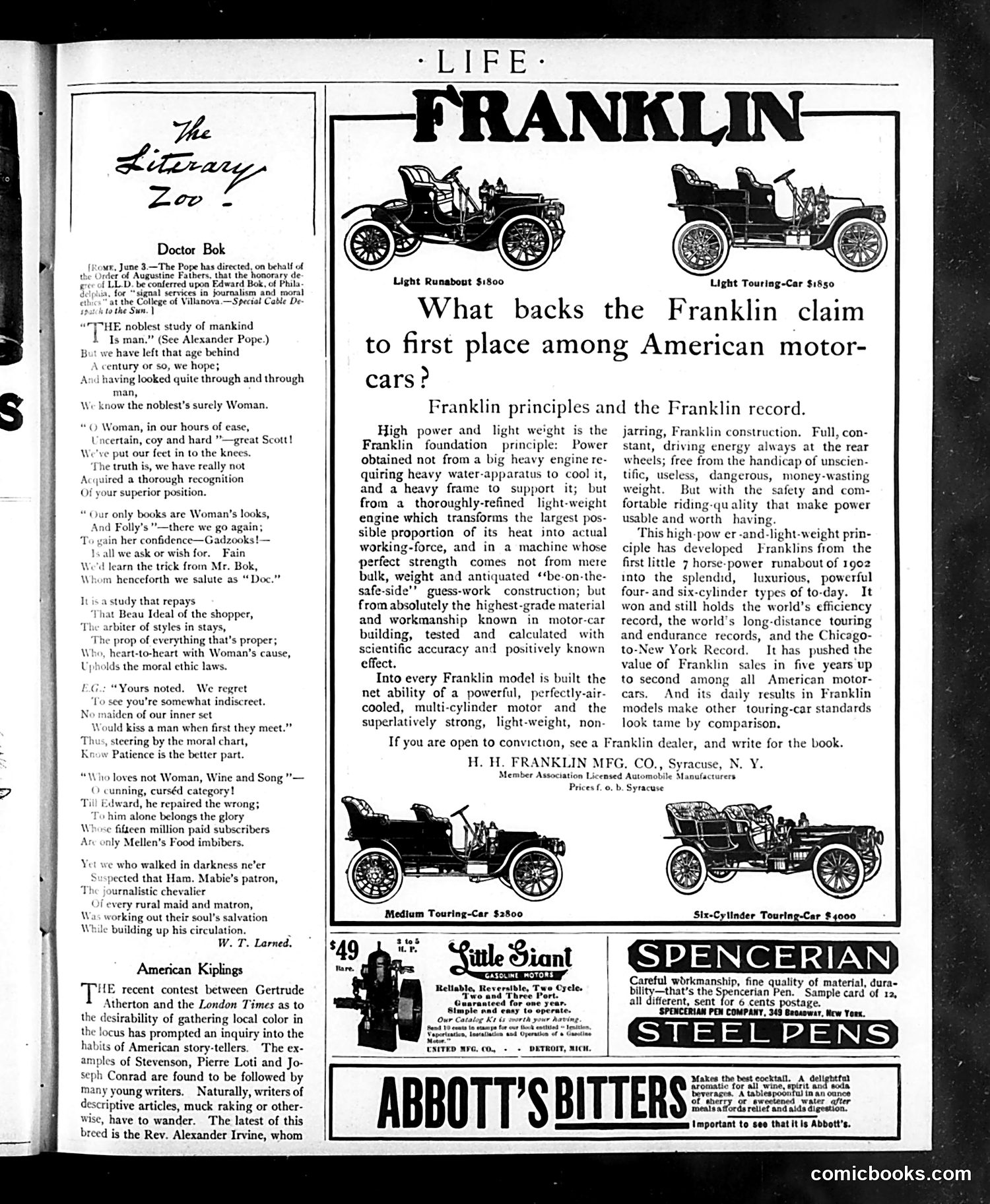 Life — August 1, 1907 — page 7 of 48
