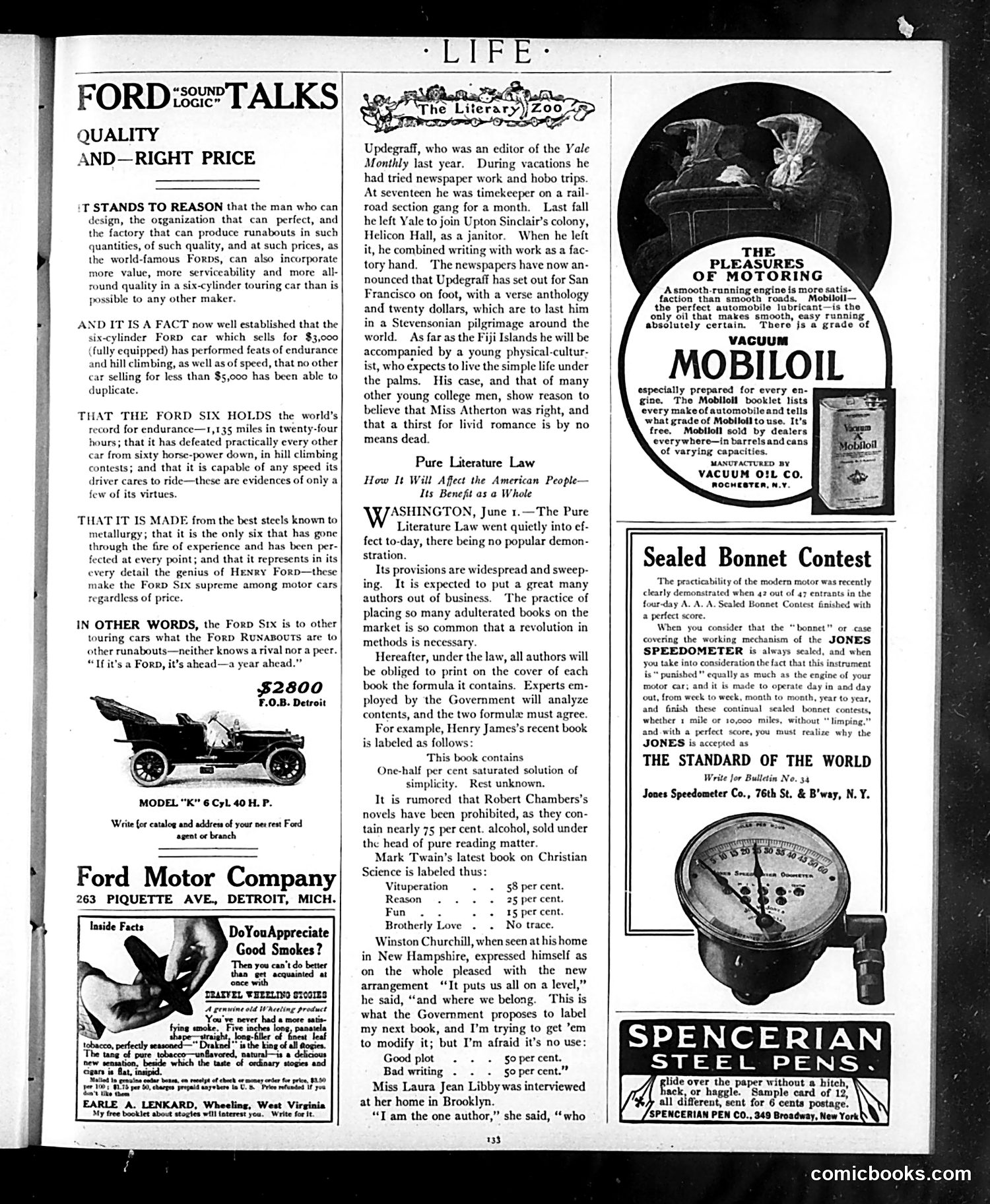Life — August 1, 1907 — page 9 of 48