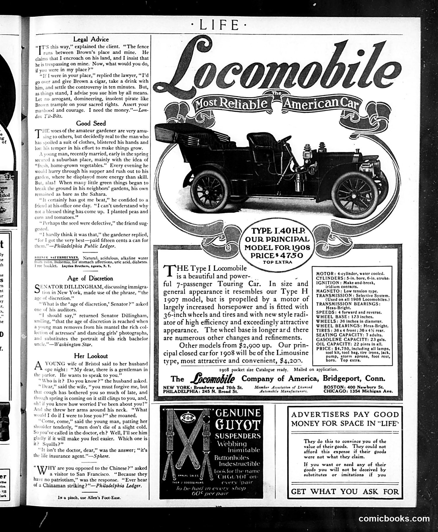 Life — August 15, 1907 — page 5 of 28
