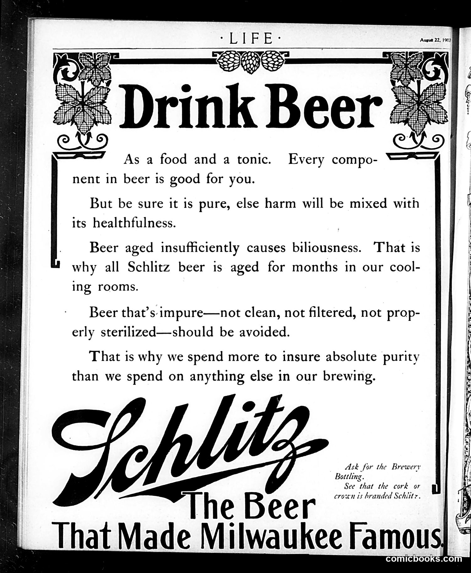 Life — August 22, 1907 — page 24 of 24