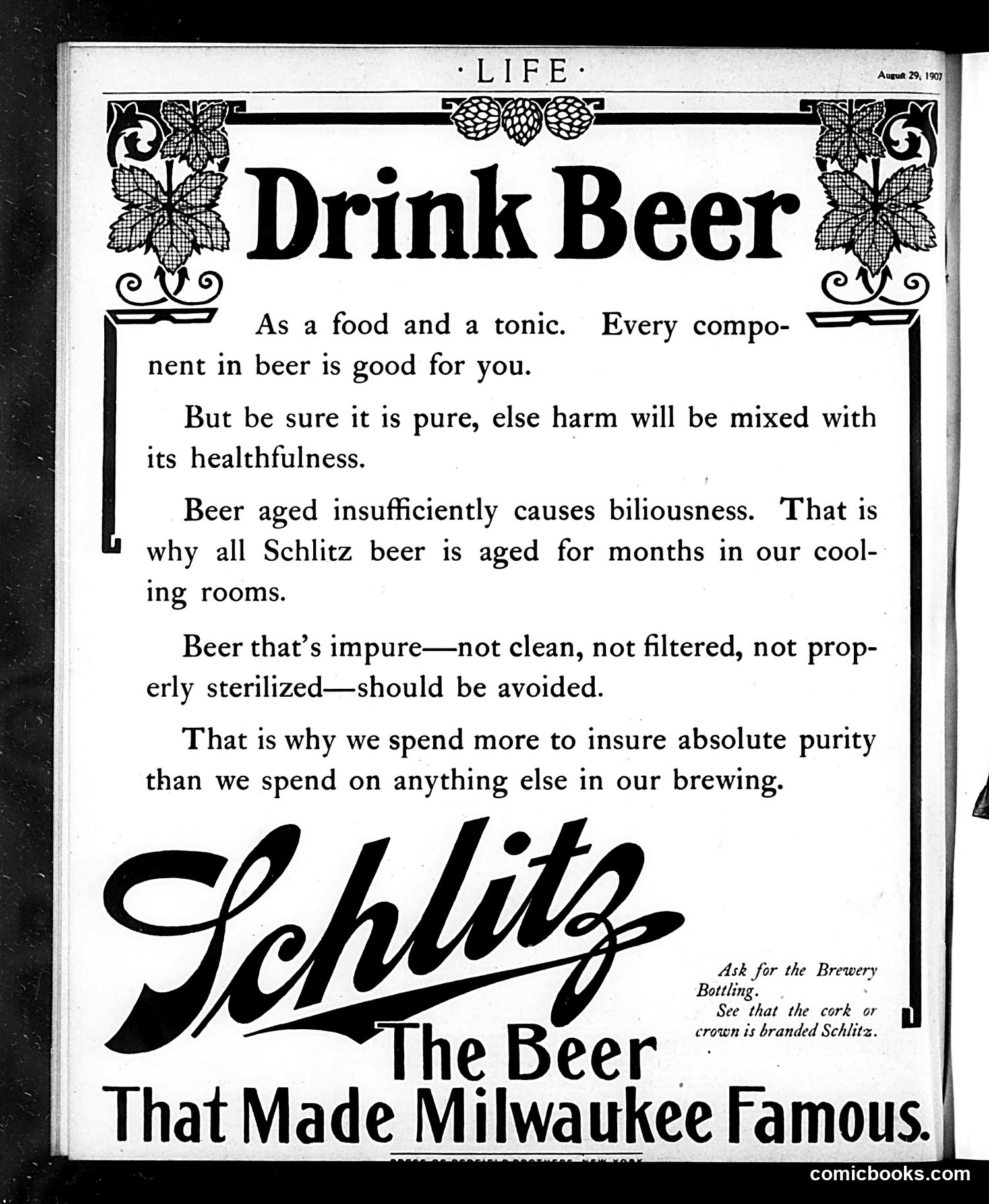 Life — August 29, 1907 — page 24 of 24