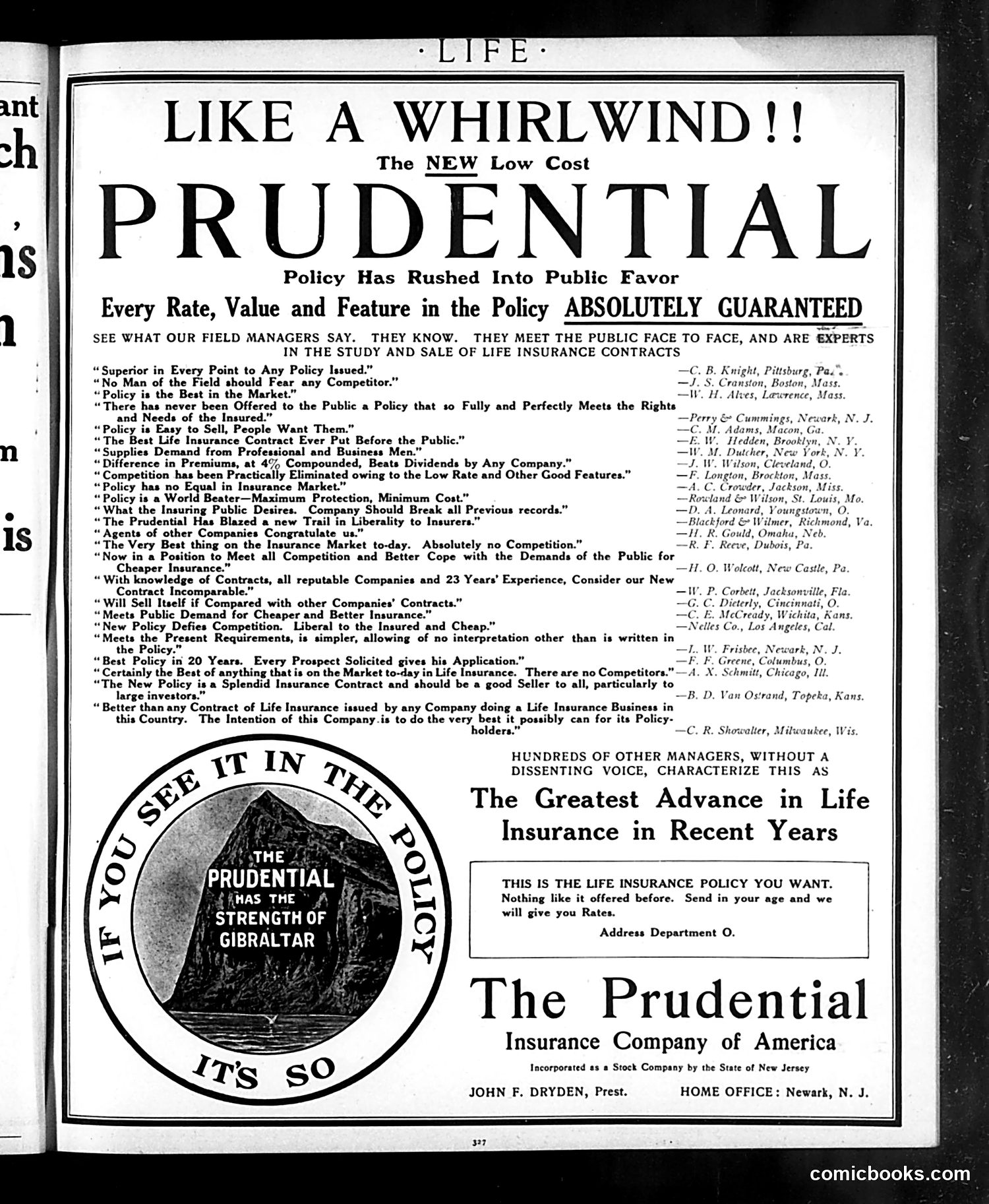Life — September 12, 1907 — page 23 of 24