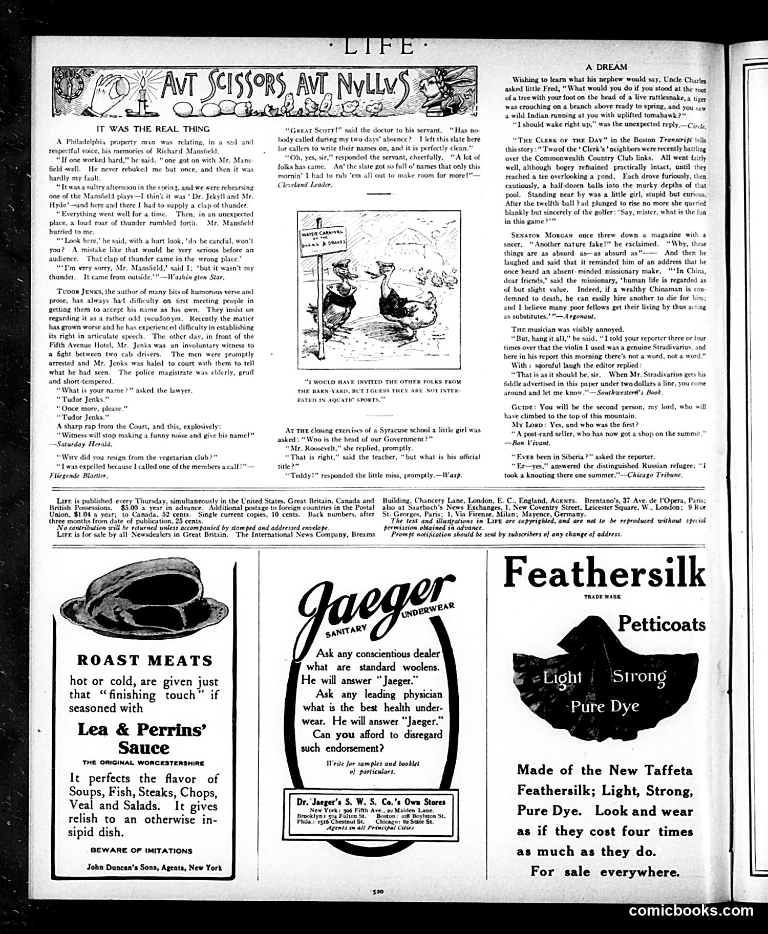 Life — October 31, 1907 — page 18 of 22
