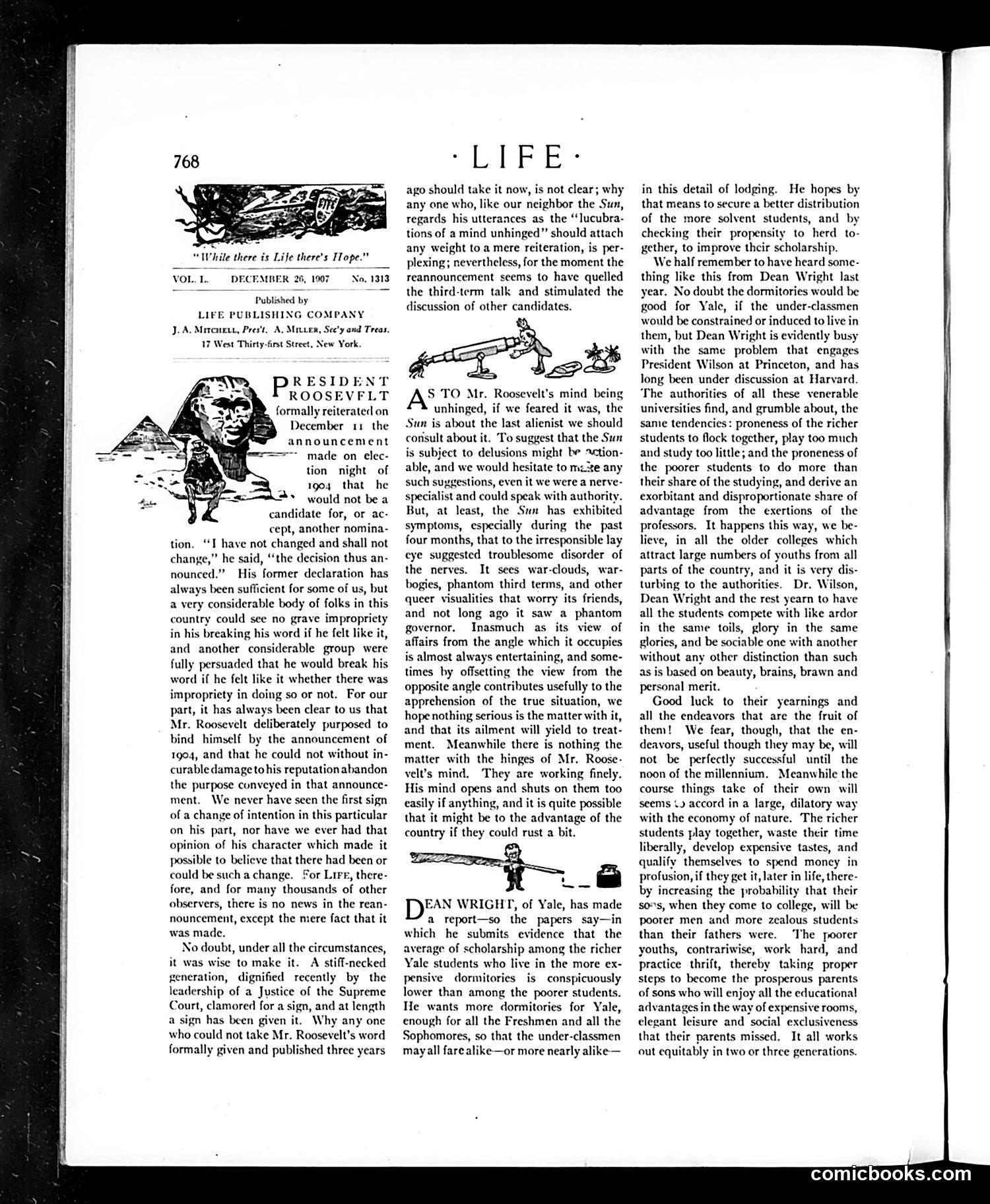 Life — December 26, 1907 — page 4 of 21