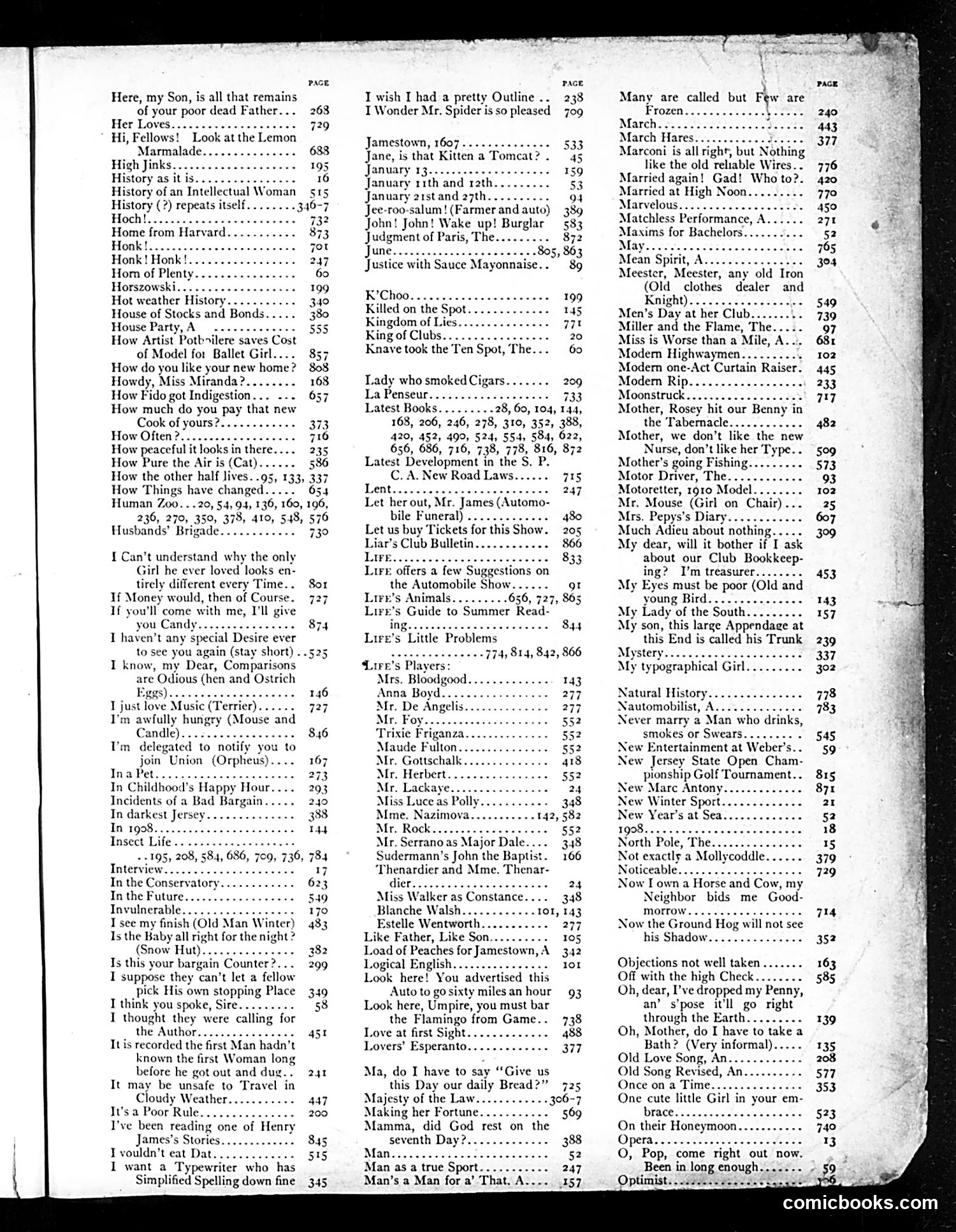 Life — 1907
