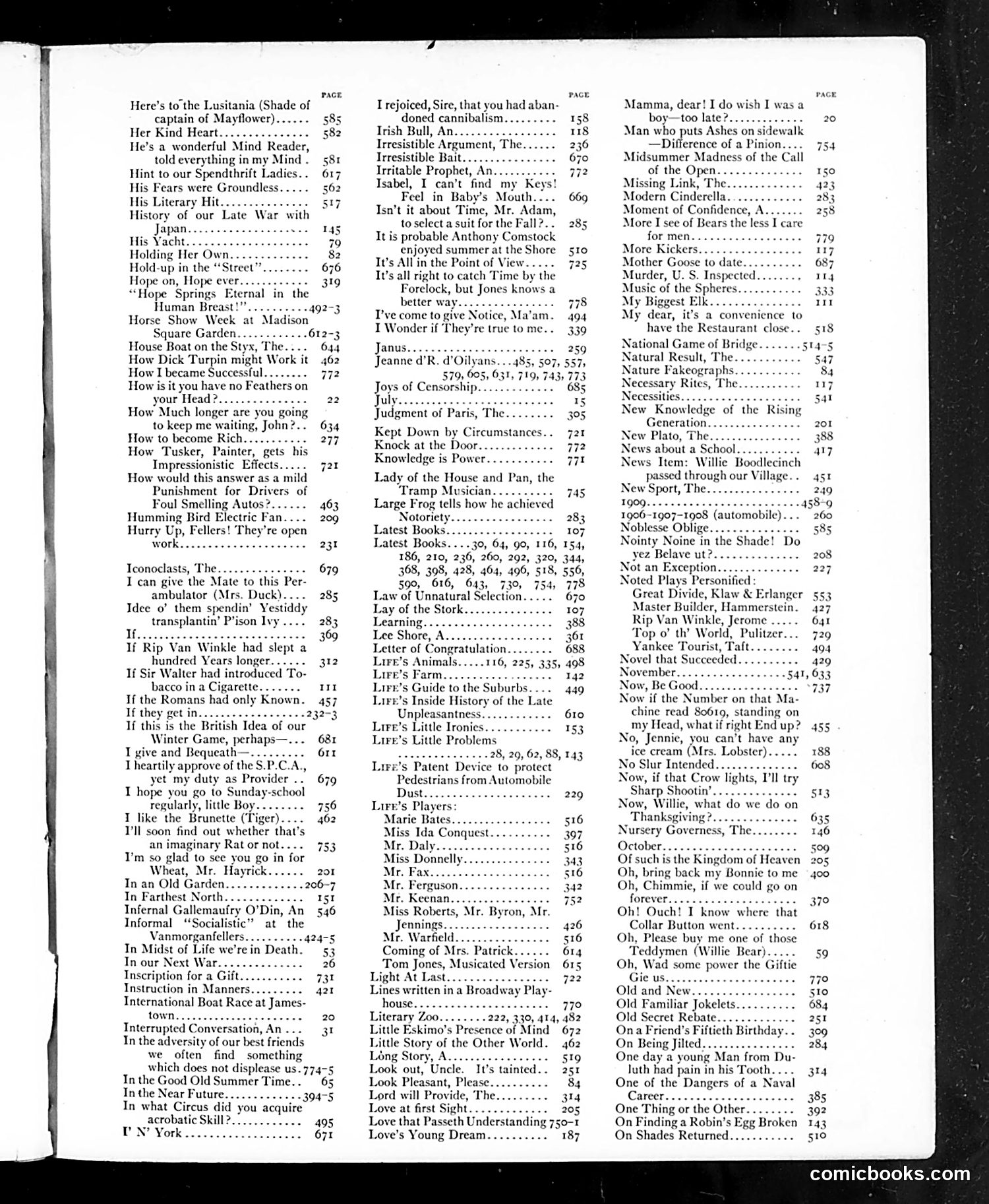 Life — 1907