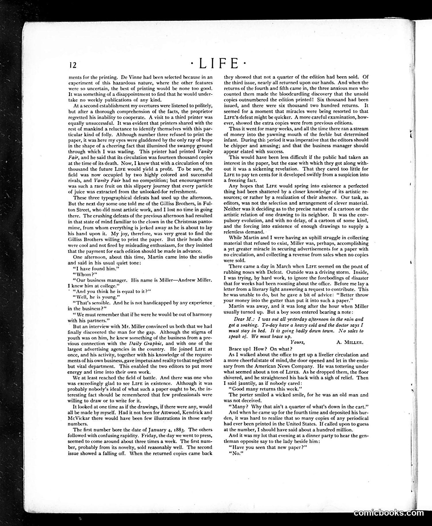 Life — January 2, 1908 — page 12 of 44