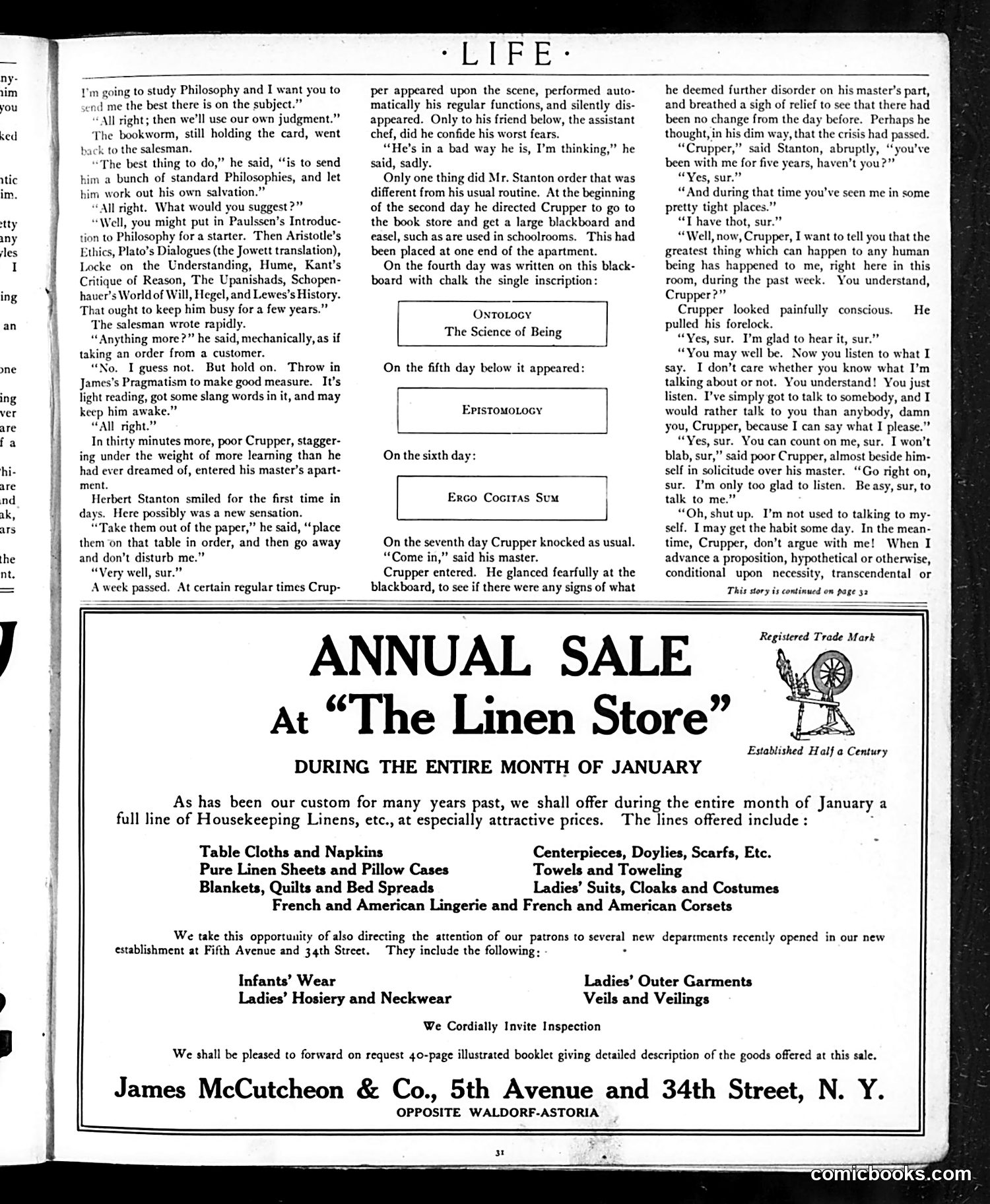 Life — January 2, 1908 — page 31 of 44