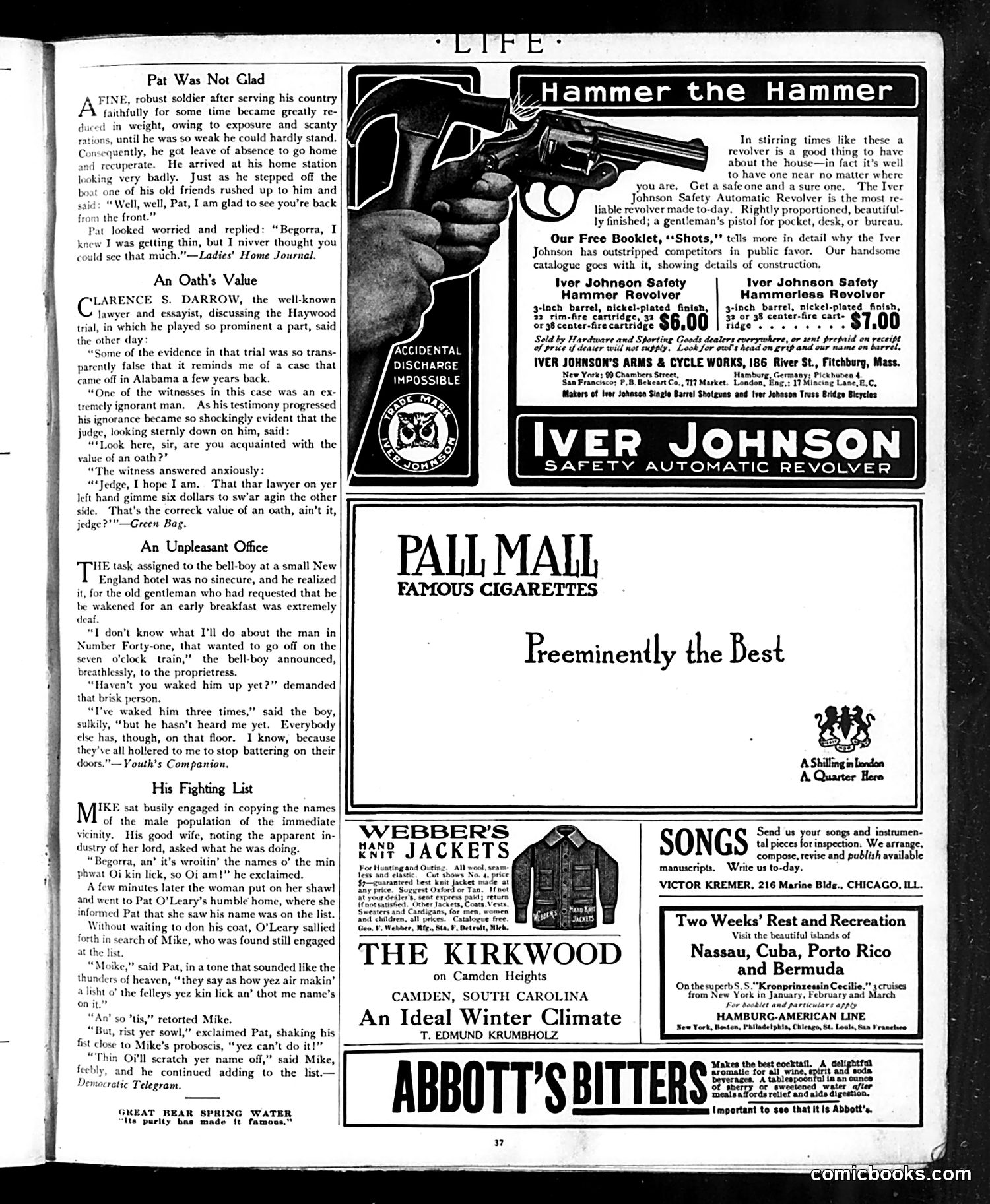 Life — January 2, 1908 — page 37 of 44