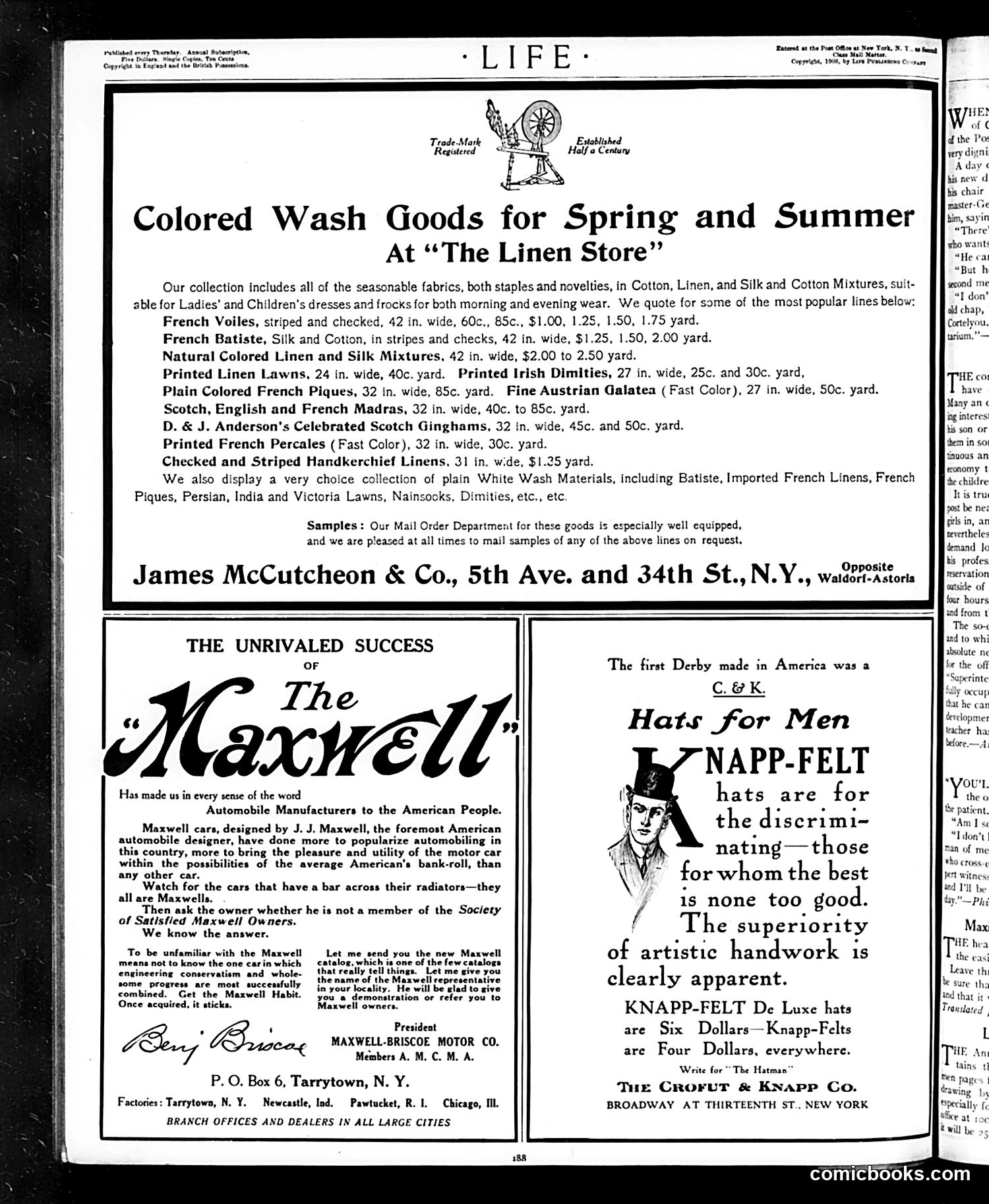Life — February 20, 1908 — page 2 of 24