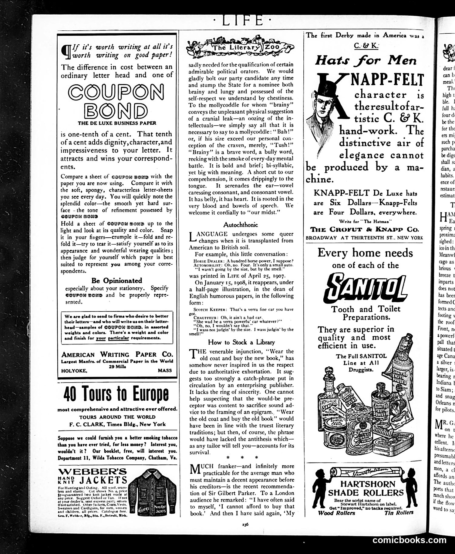 Life — March 5, 1908 — page 6 of 36