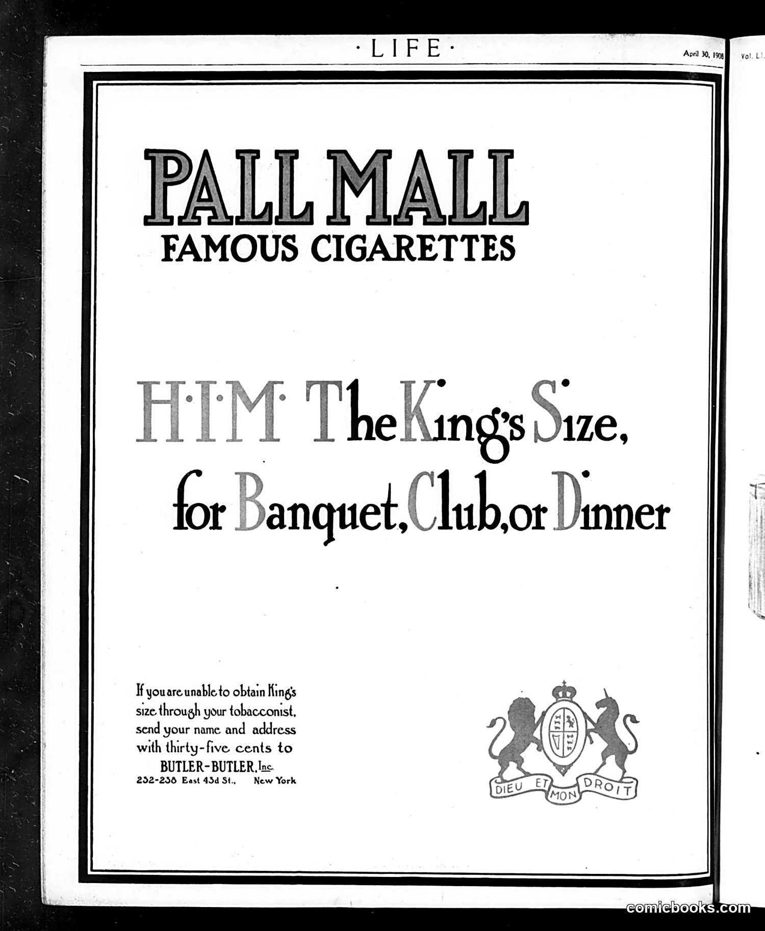 Life — April 30, 1908 — page 20 of 20
