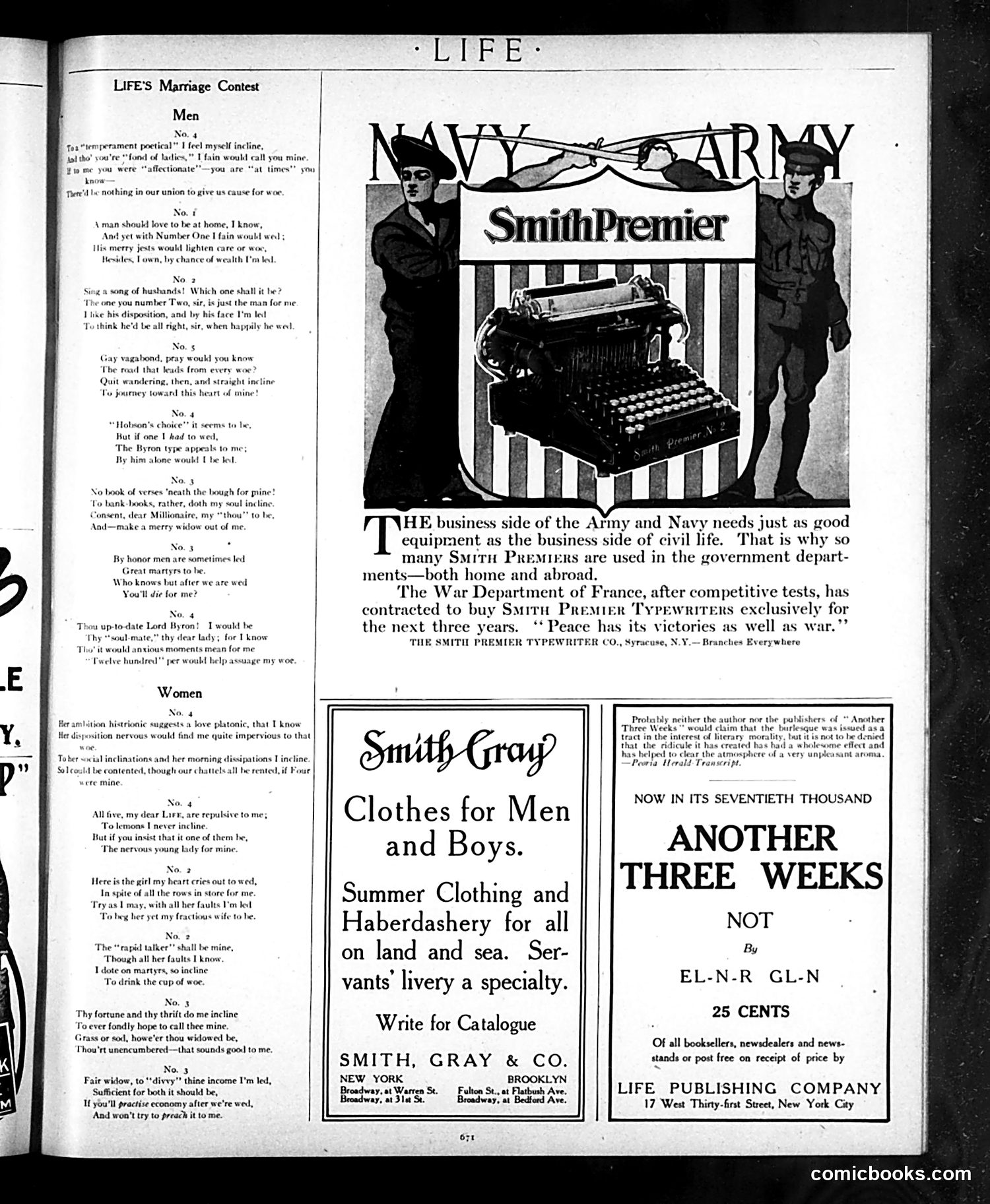 Life — June 18, 1908 — page 23 of 28