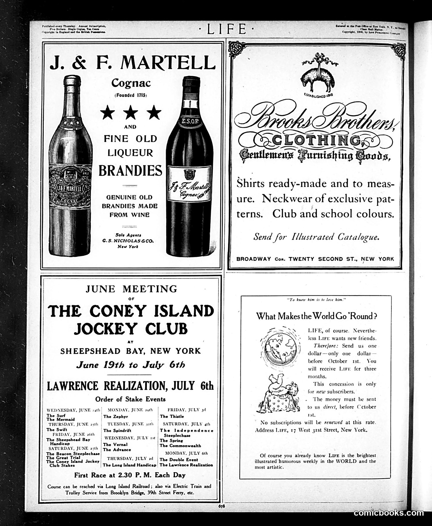 Life — June 25, 1908 — page 2 of 21
