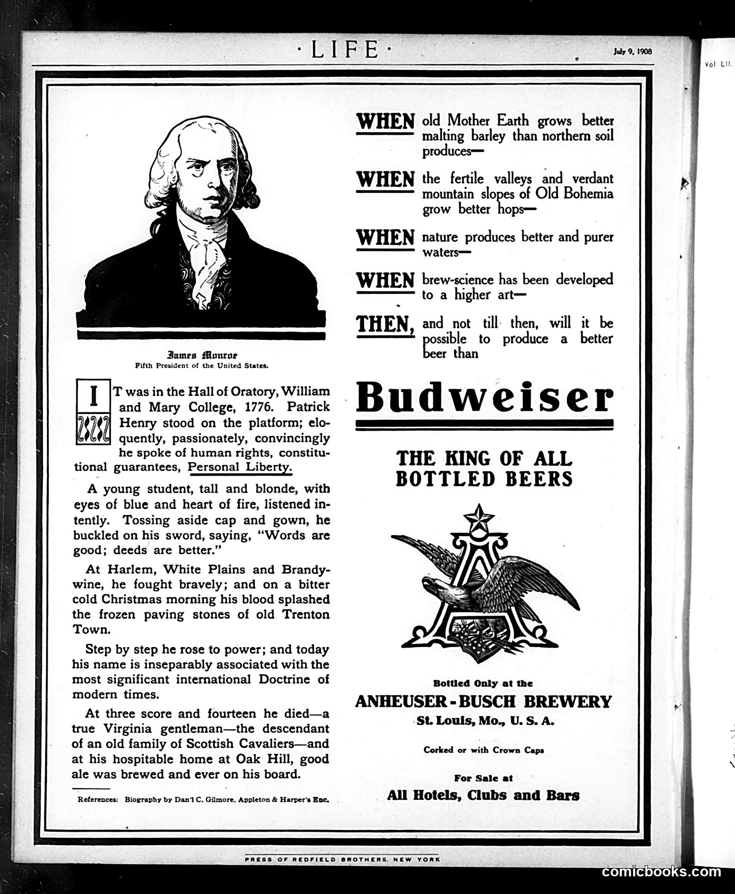 Life — July 9, 1908 — page 20 of 20