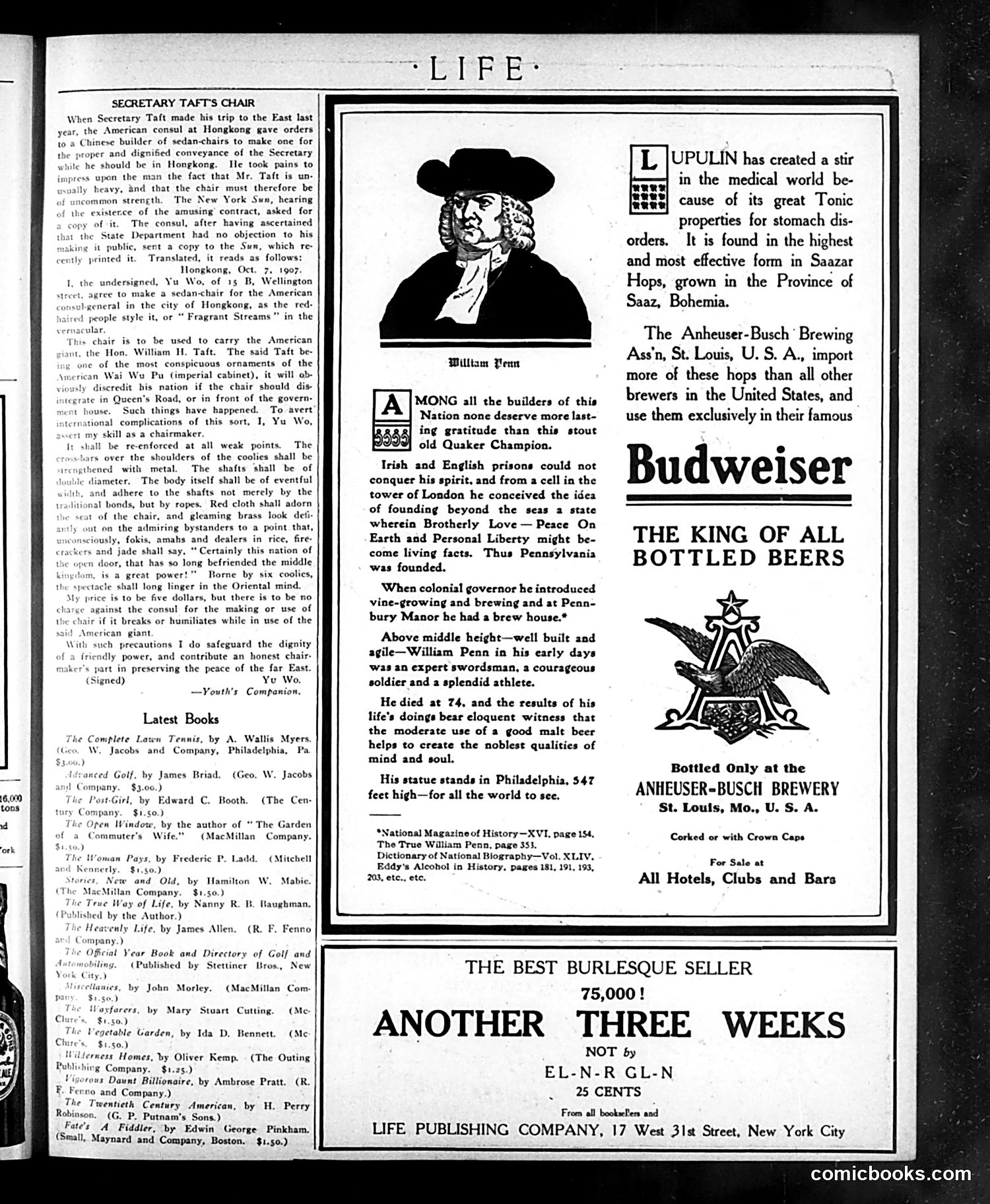 Life — July 23, 1908 — page 19 of 20